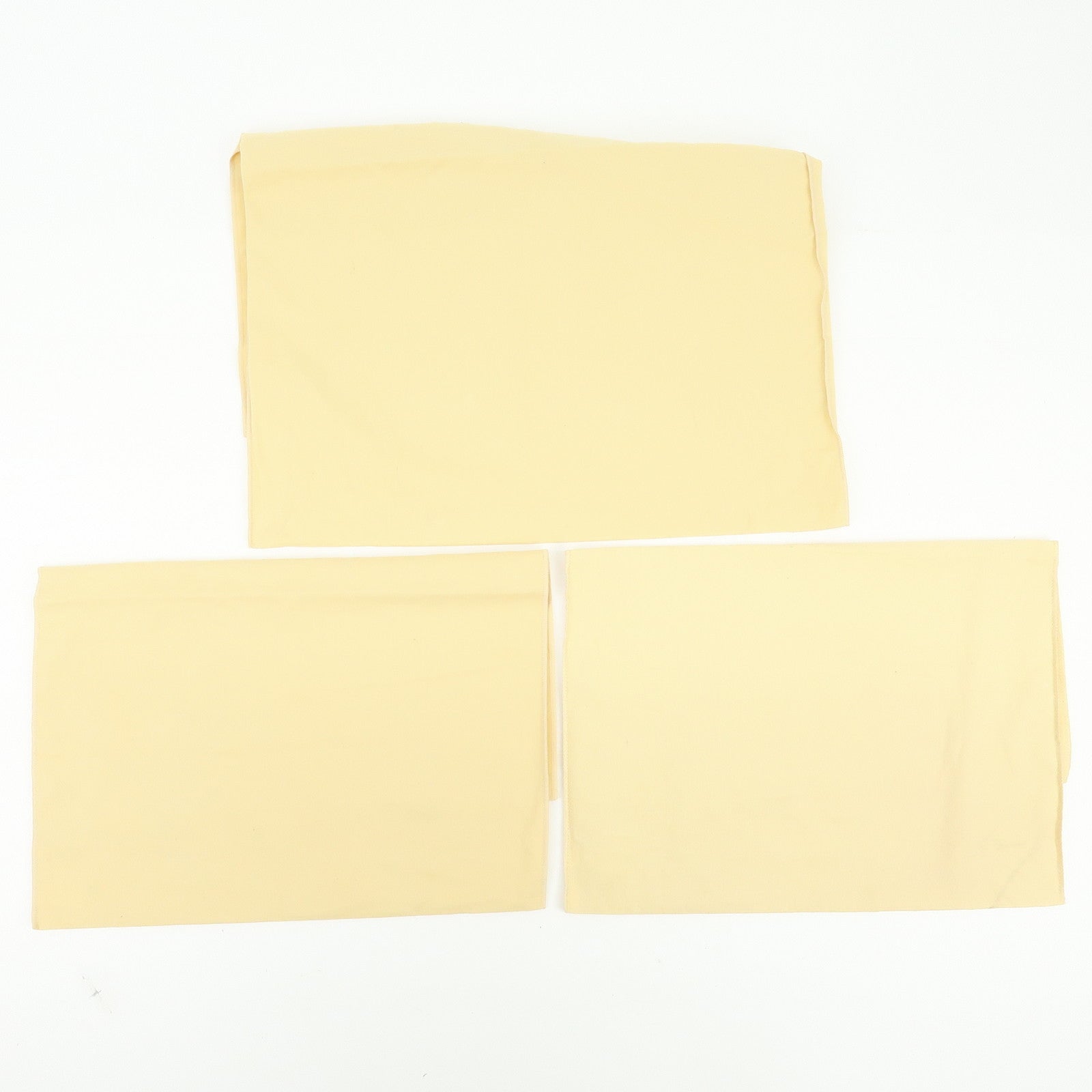 Louis Vuitton Set of 13 Dust Bag Storage Bag Flap Style Beige