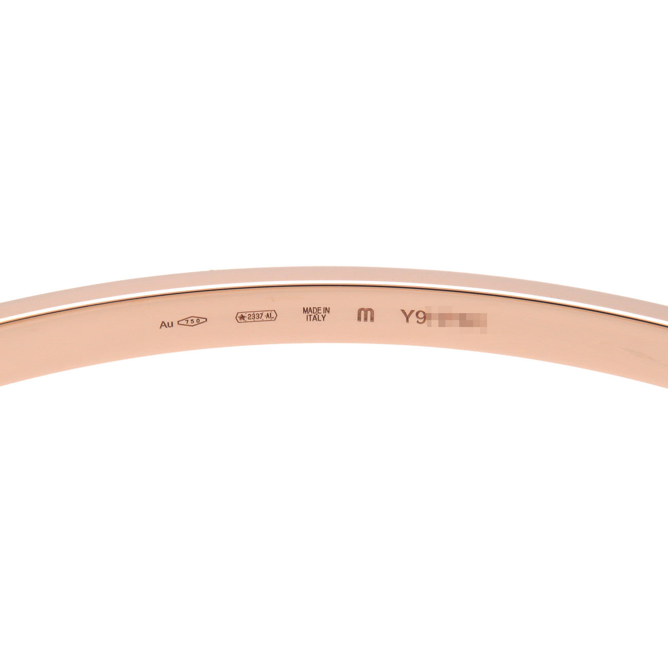 BVLGARI B-Zero1 Bracelet K18PG Rose Gold Used