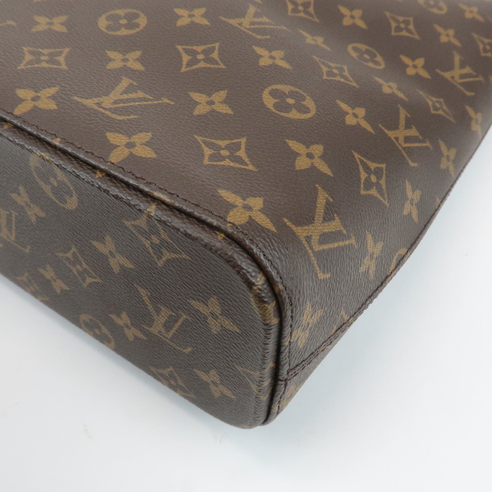 Louis Vuitton Monogram Luco Tote Bag Hand Bag Brown M51155