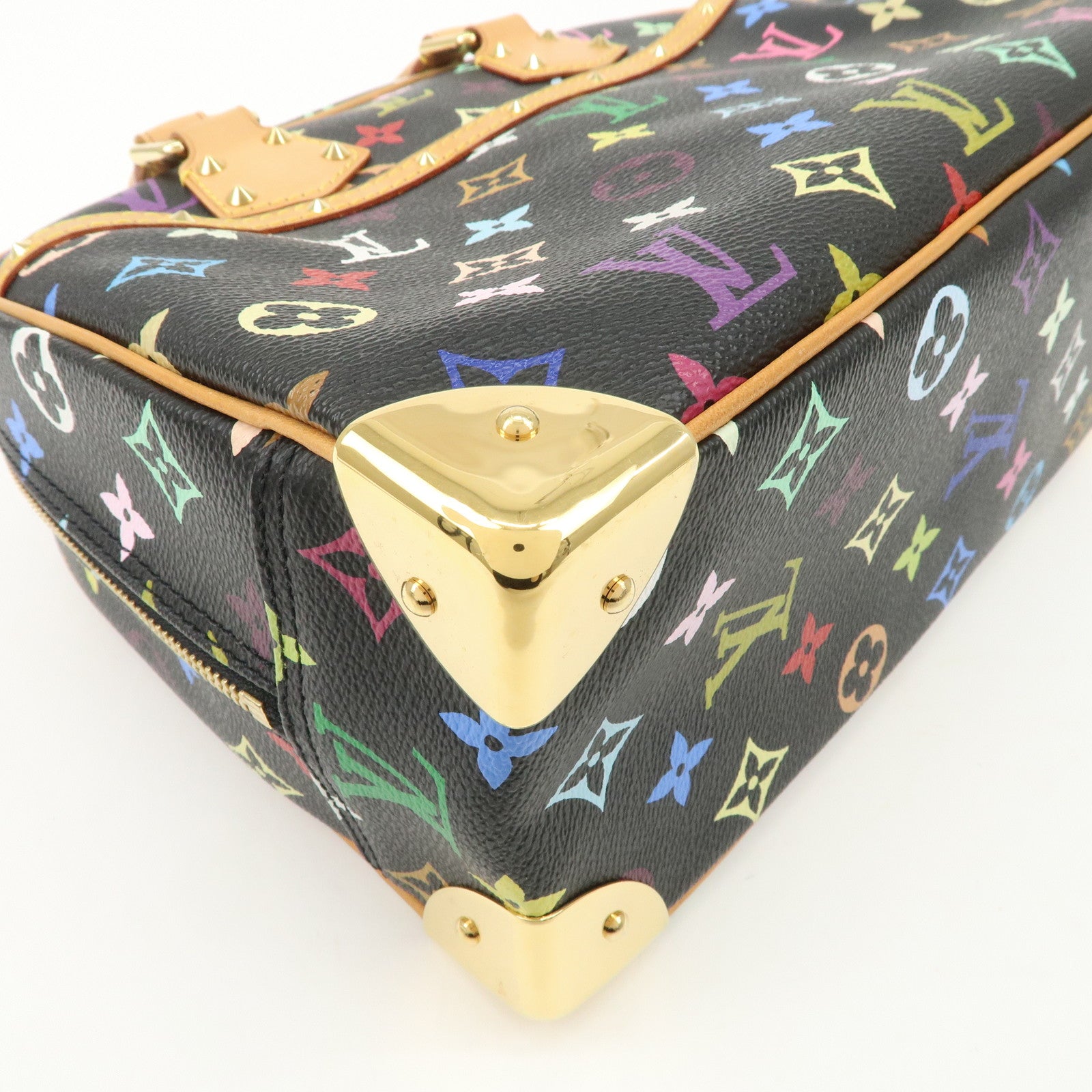 Louis Vuitton Monogram Multicolor Trouville Hand Bag M92662