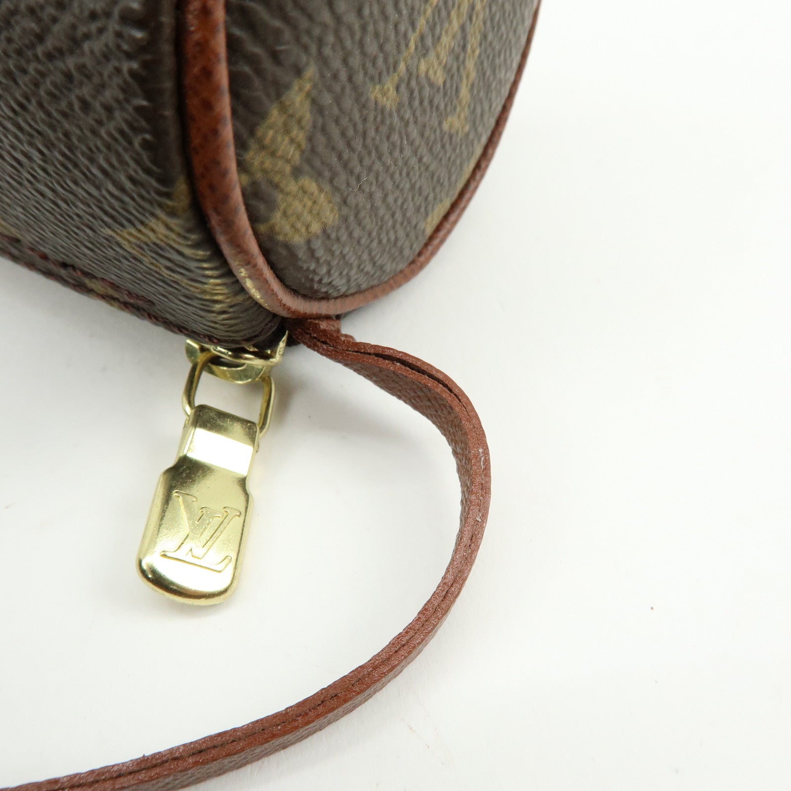 Louis Vuitton Monogram Mini Pouch for Papillon Bag Brown