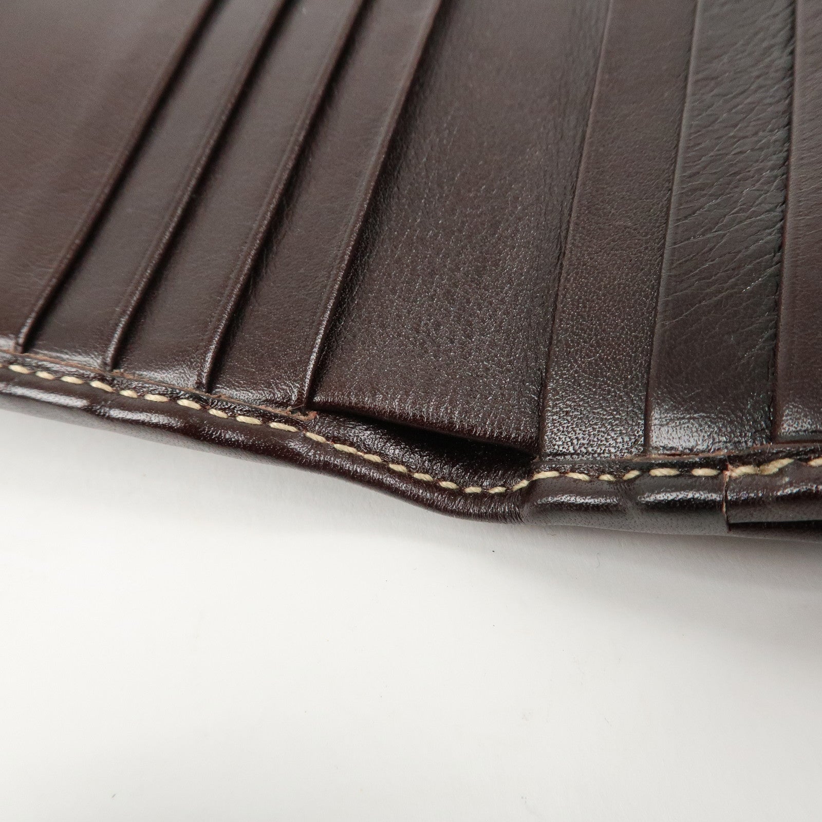 GUCCI Interlocking G Sherry Double Hook Bi-Fold Wallet 162760 Used