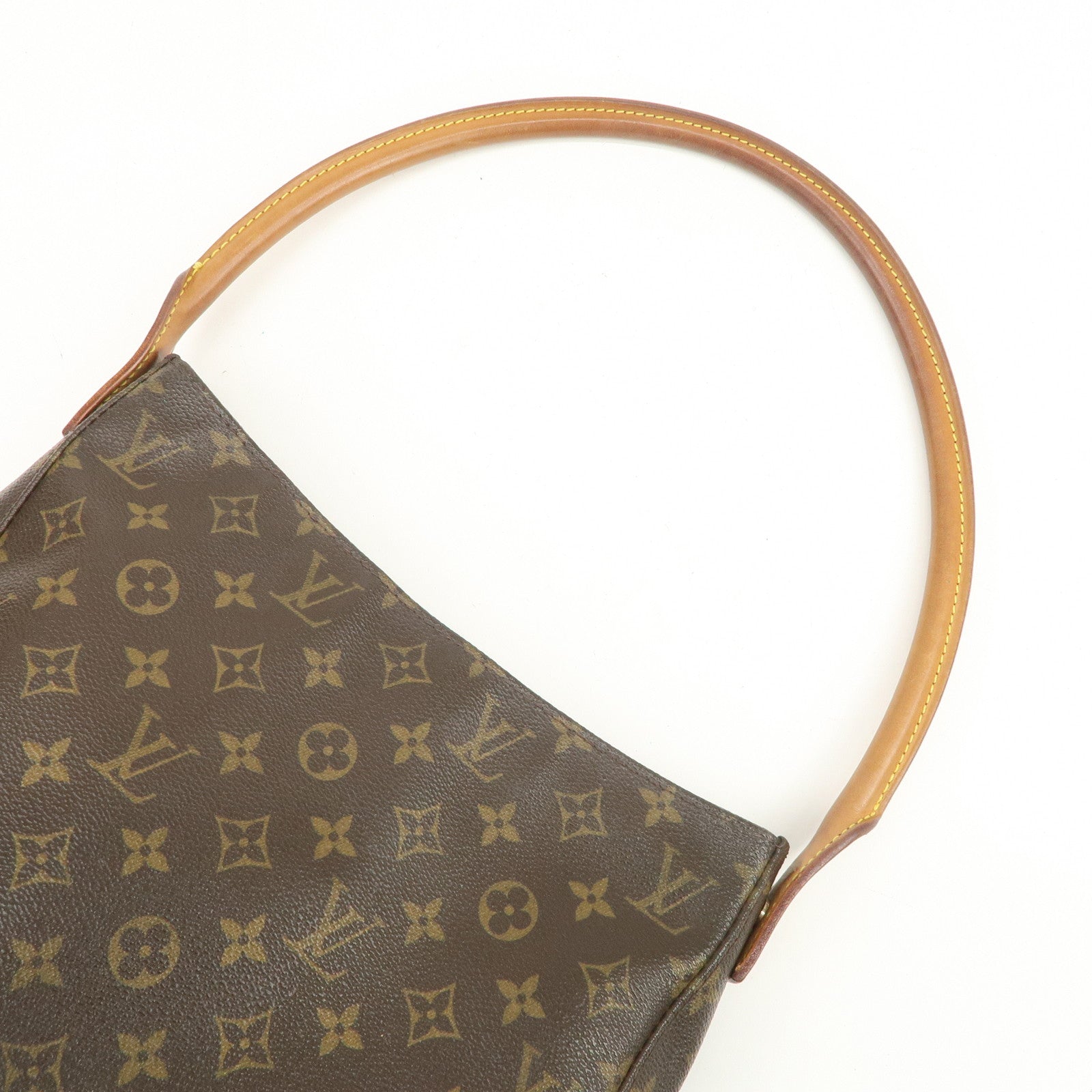Louis Vuitton Monogram Looping GM Shoulder Bag Brown M51145
