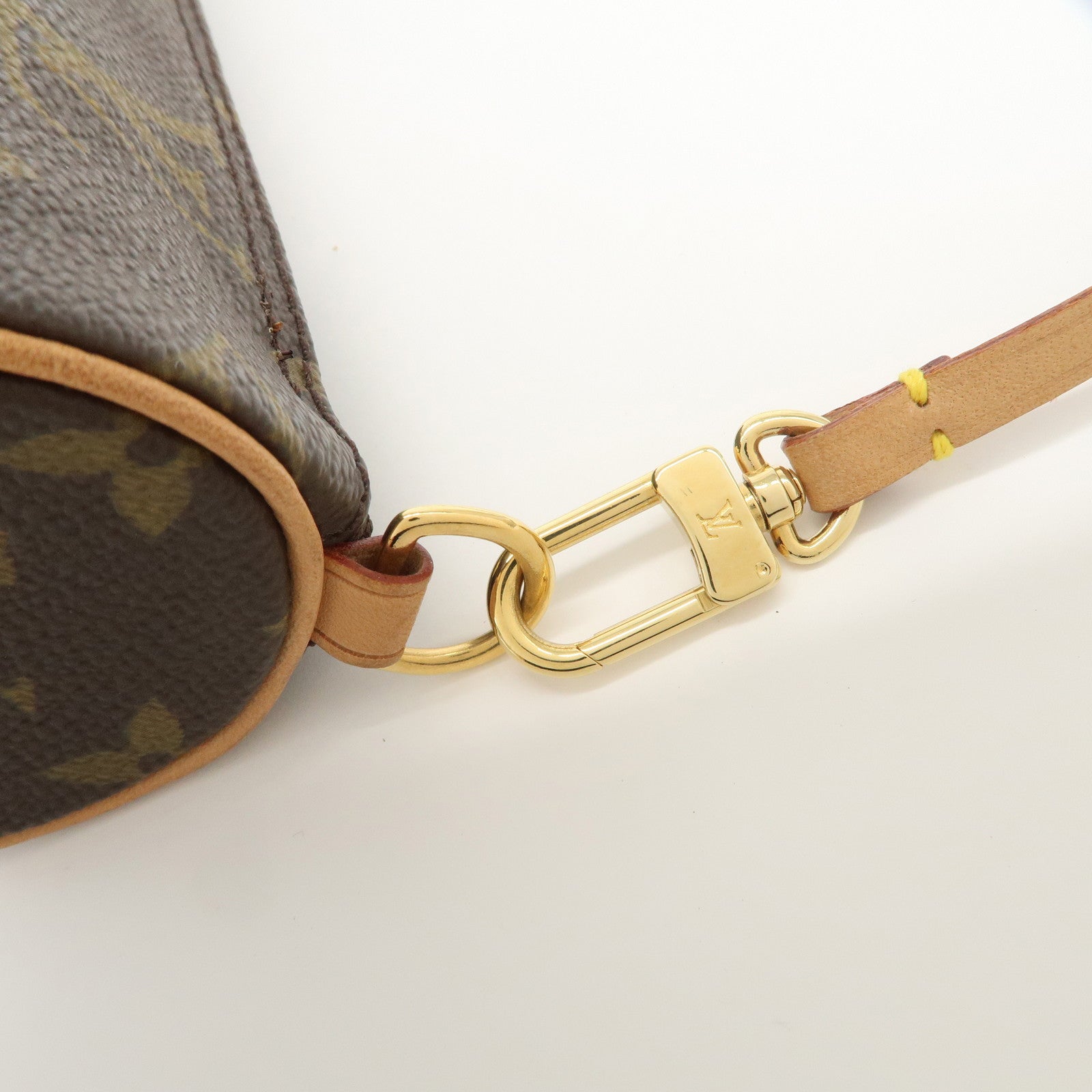 Louis Vuitton Monogram Mini Pouch for Papillon Bag New Style Brown