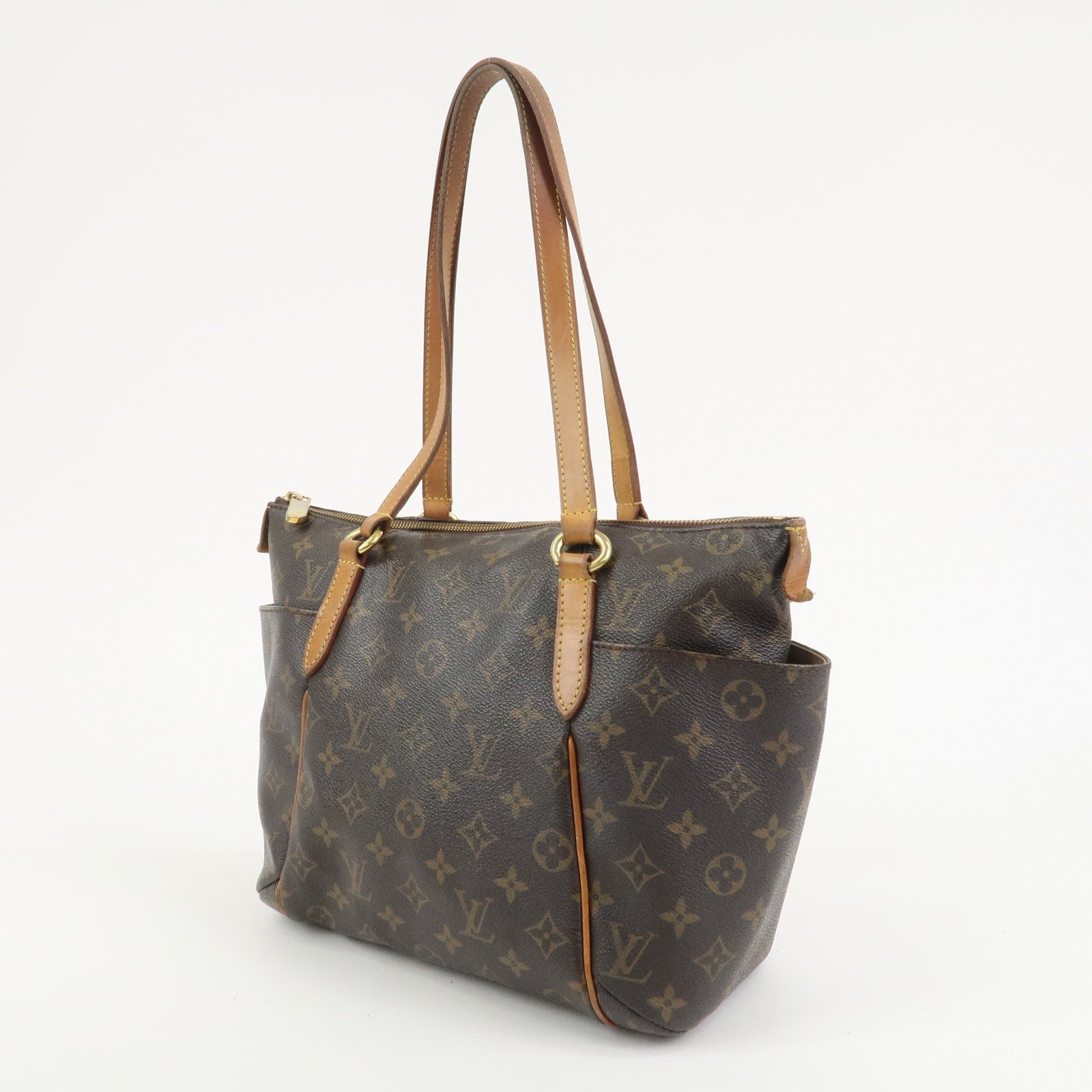 Louis Vuitton Monogram Totally PM Shoulder Bag Brown M56688