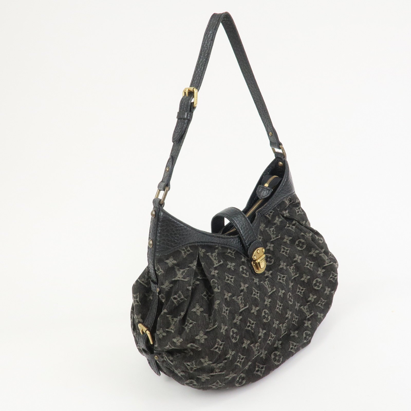 Louis Vuitton Monogram Denim Monogram denim Leather XS Style