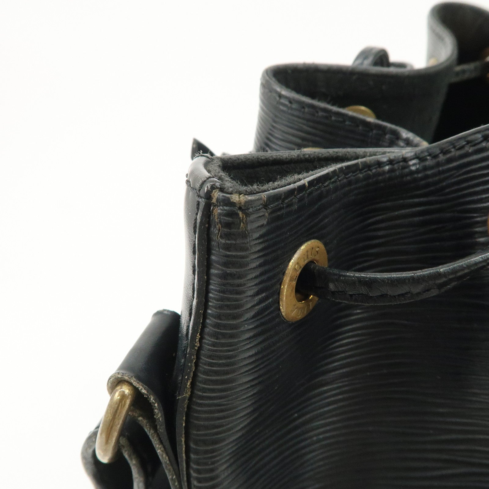 Louis Vuitton Epi Petit Noe Shoulder Bag Noir Black M59012