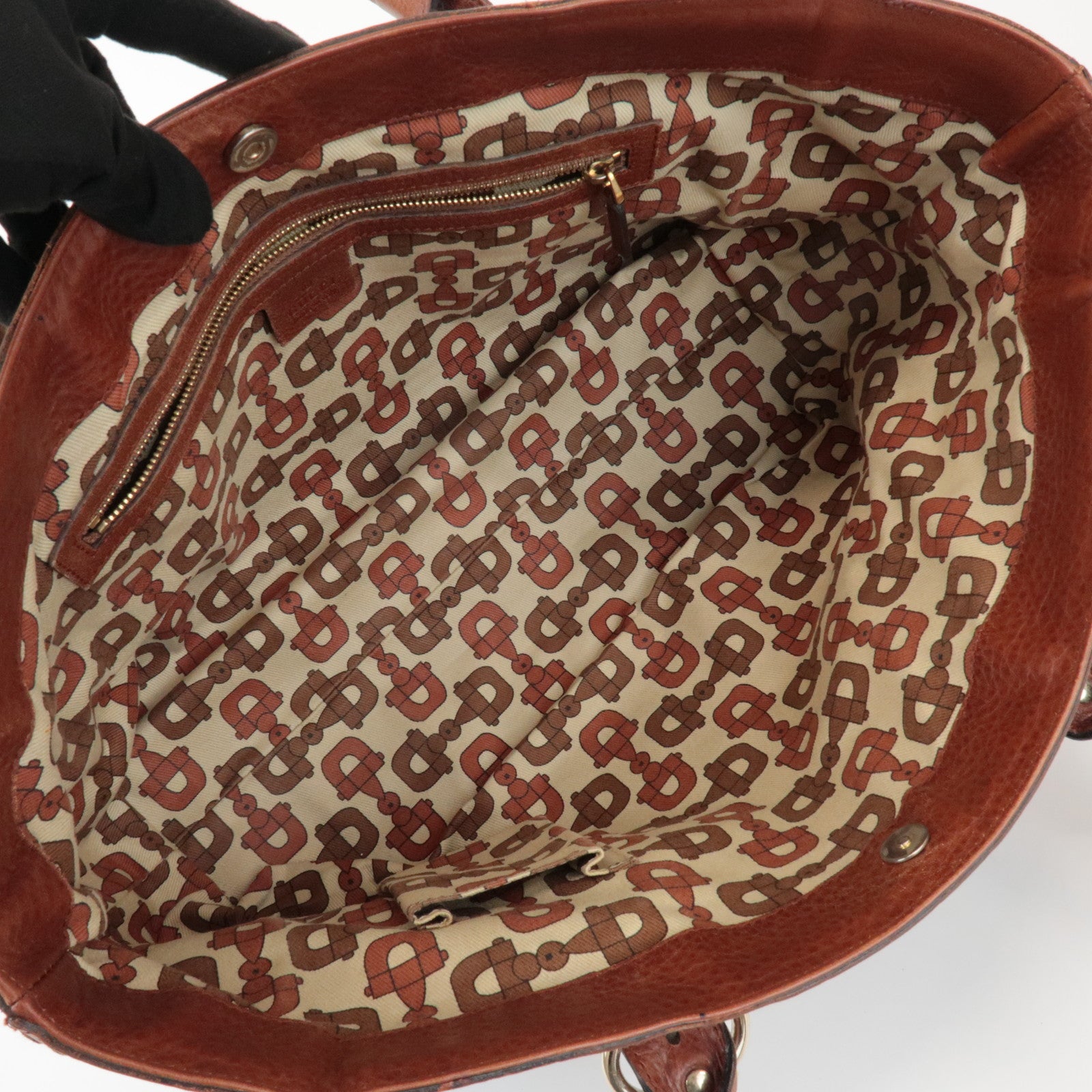 GUCCI Guccissima Leather Tote Bag Hand Bag Brown 181511