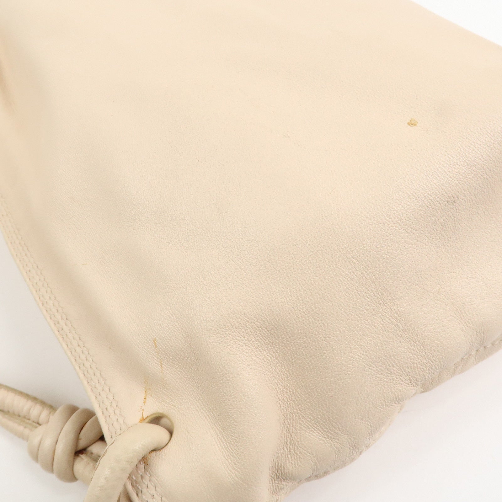 LOEWE Anagram Nappa Leather Hand Bag Shoulder Bag Beige