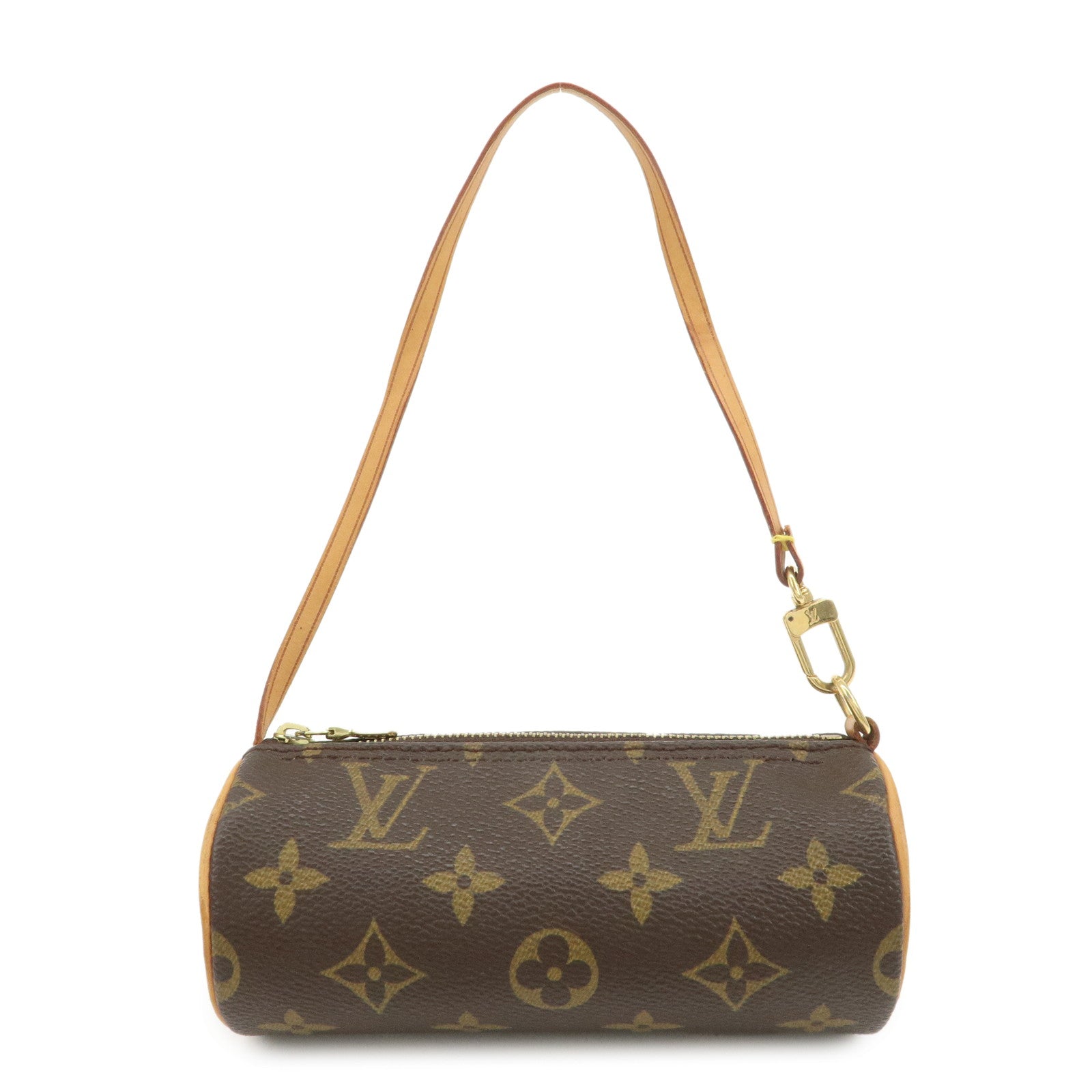Louis Vuitton Monogram Mini Pouch for Papillon Bag New Style Brown