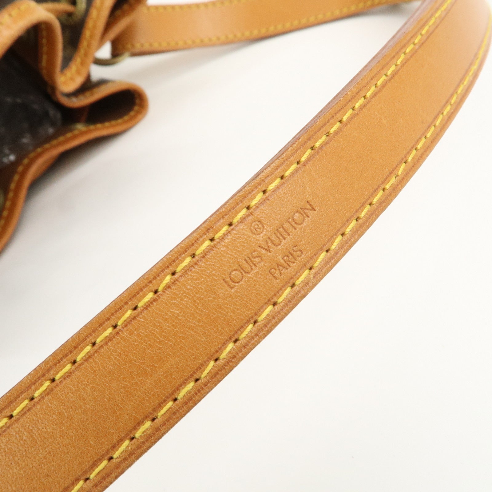 Louis Vuitton Monogram Petit Noe Shoulder Bag Brown M42226