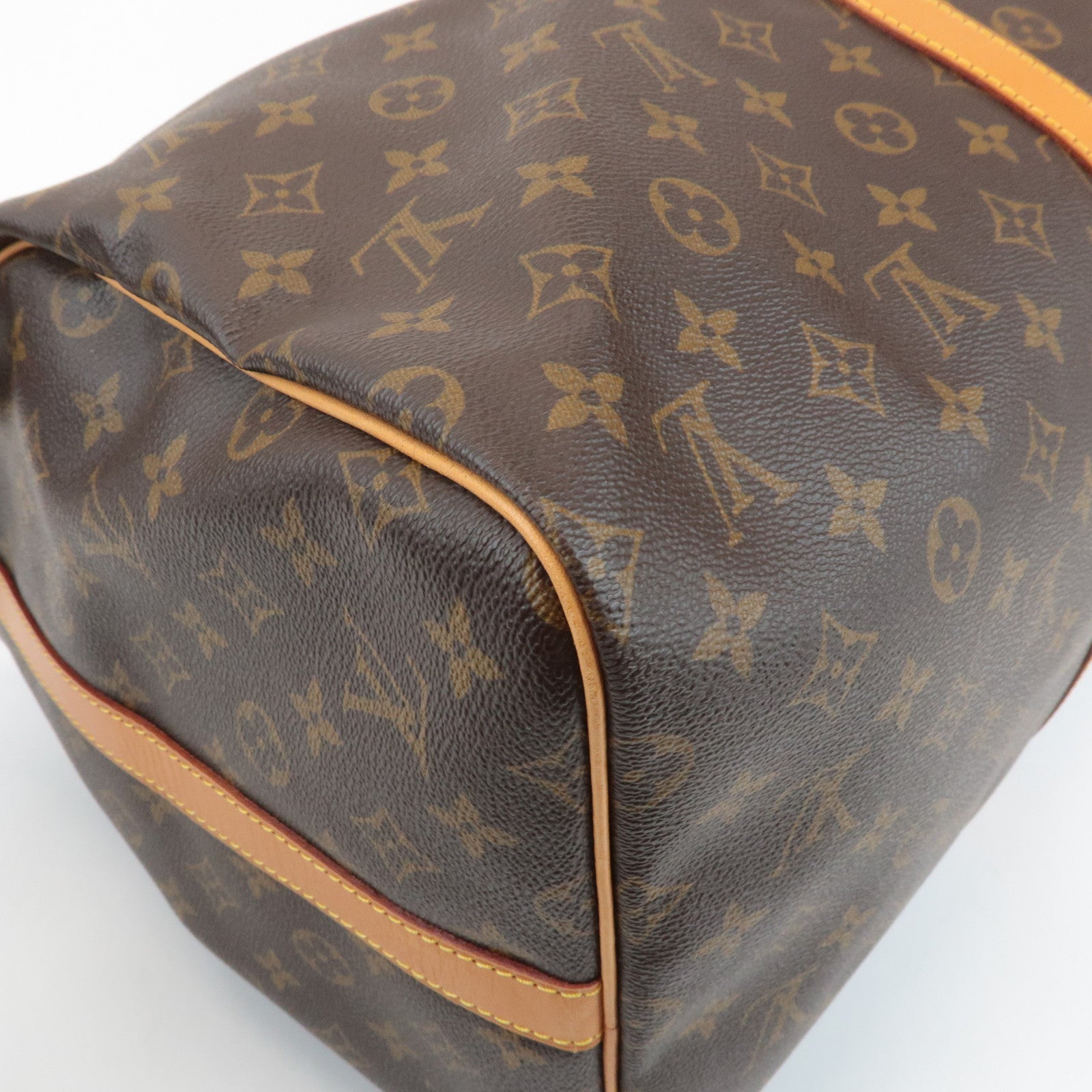 Louis Vuitton Monogram Keep All Bandouliere 55 Boston Bag M41414