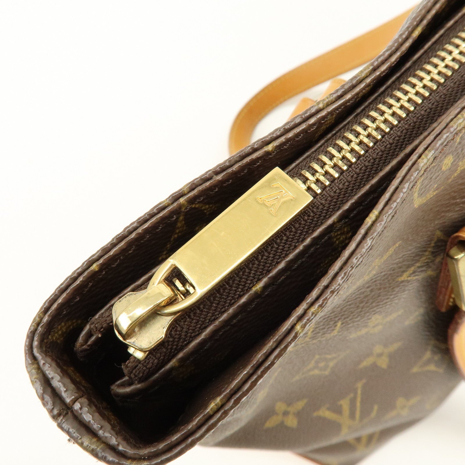 Louis Vuitton Monogram Cabas Piano Canvas Tote Bag Hand Bag M51148