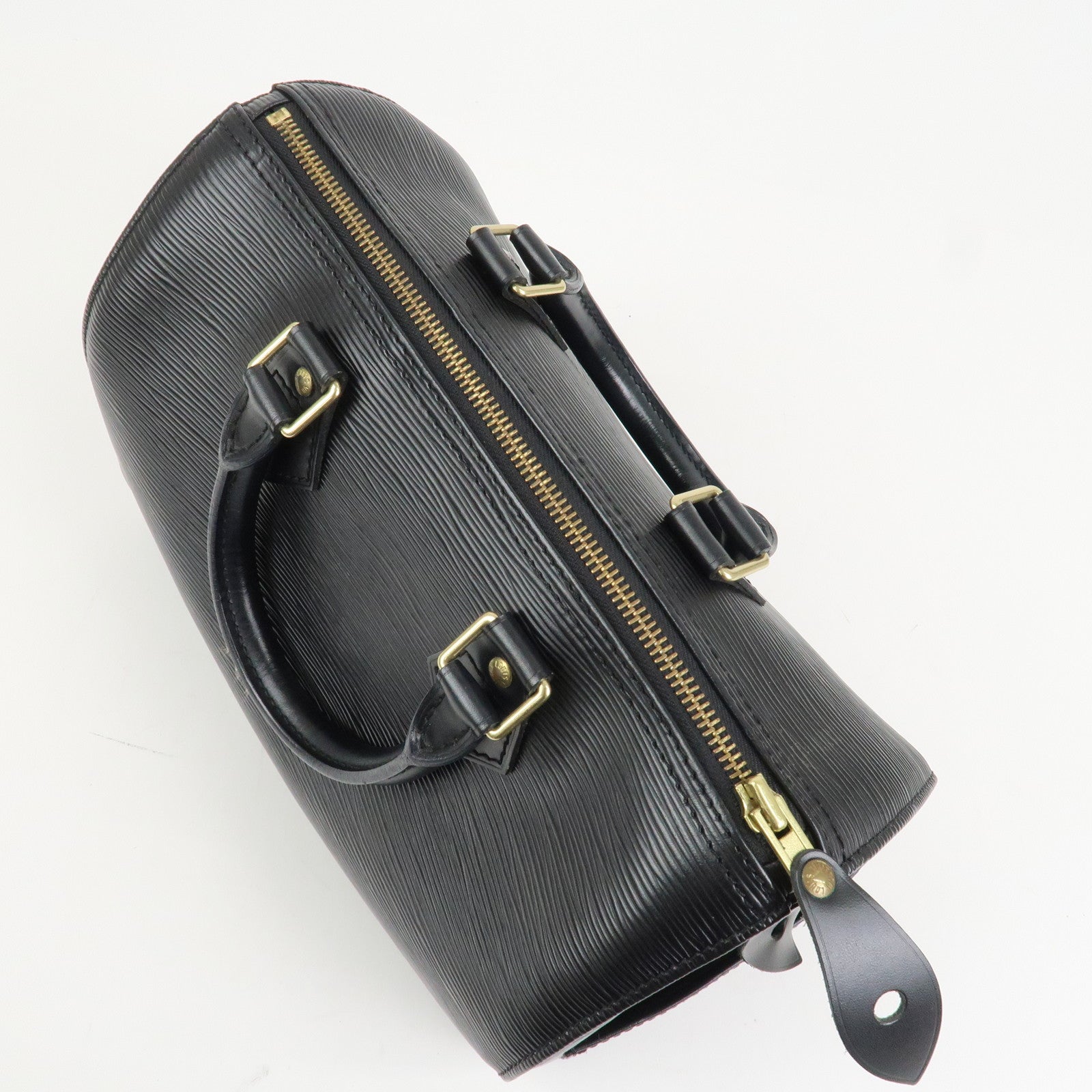 Louis Vuitton Epi Leather Speedy 25 Hand Bag Boston Bag Noir M59032