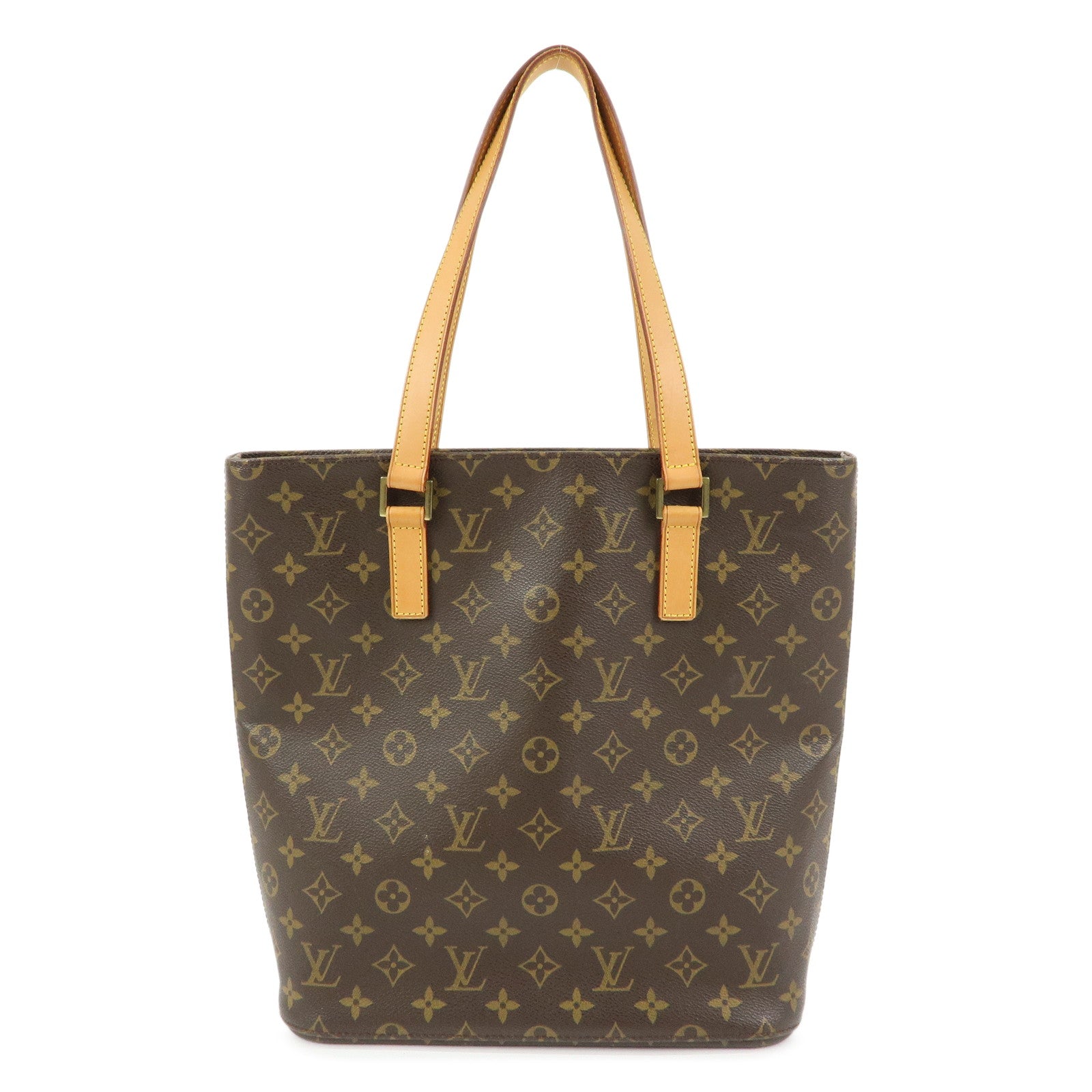 Louis Vuitton Monogram Vavin GM Cancas Tote Bag Brown M51170