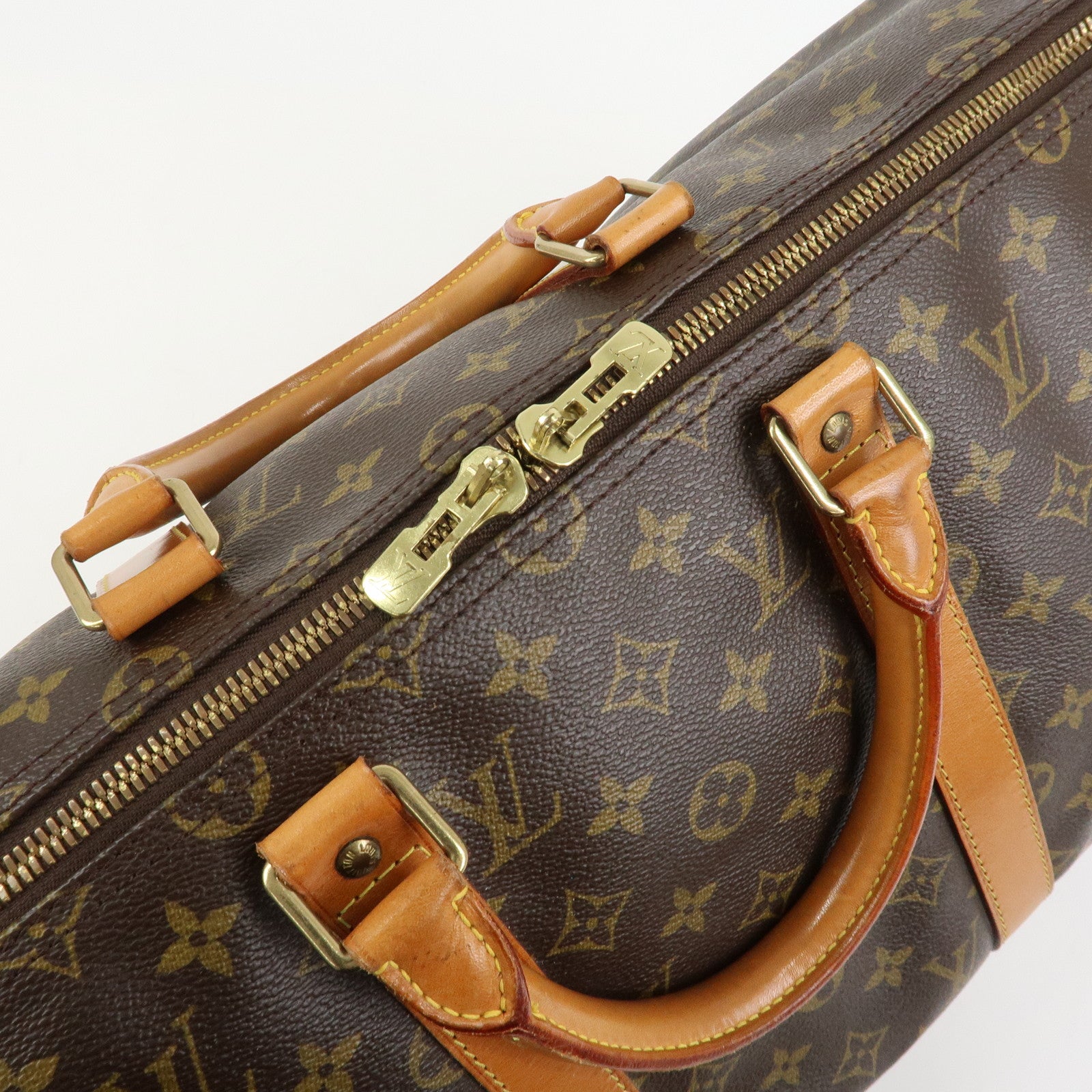 Louis Vuitton Monogram Keep All 50 Boston Bag Travel Bag M41426