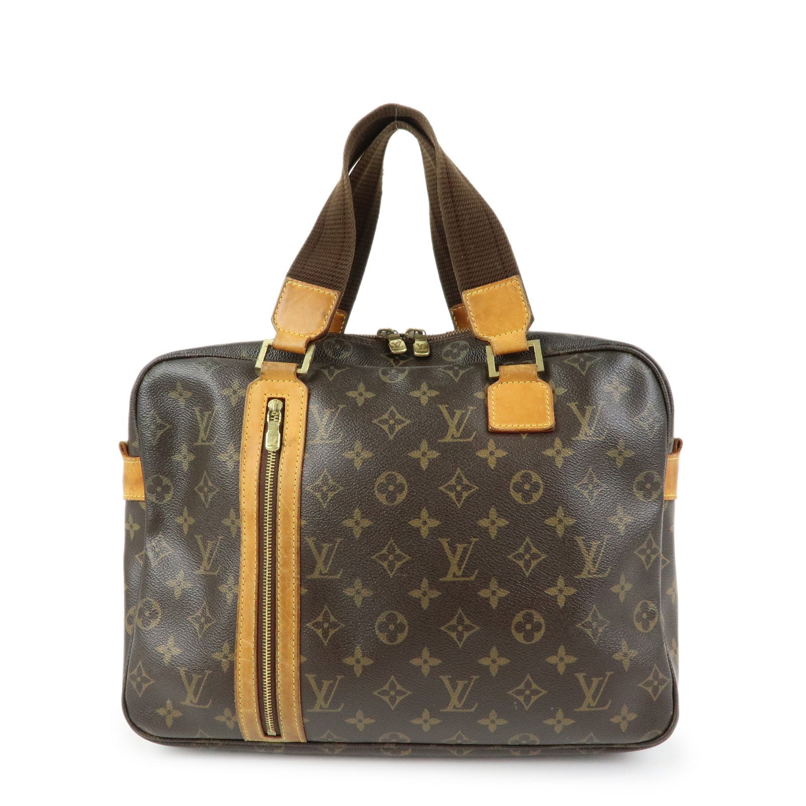 Louis Vuitton Monogram Sac Bosphore 2Way Business Bag Brown M40043