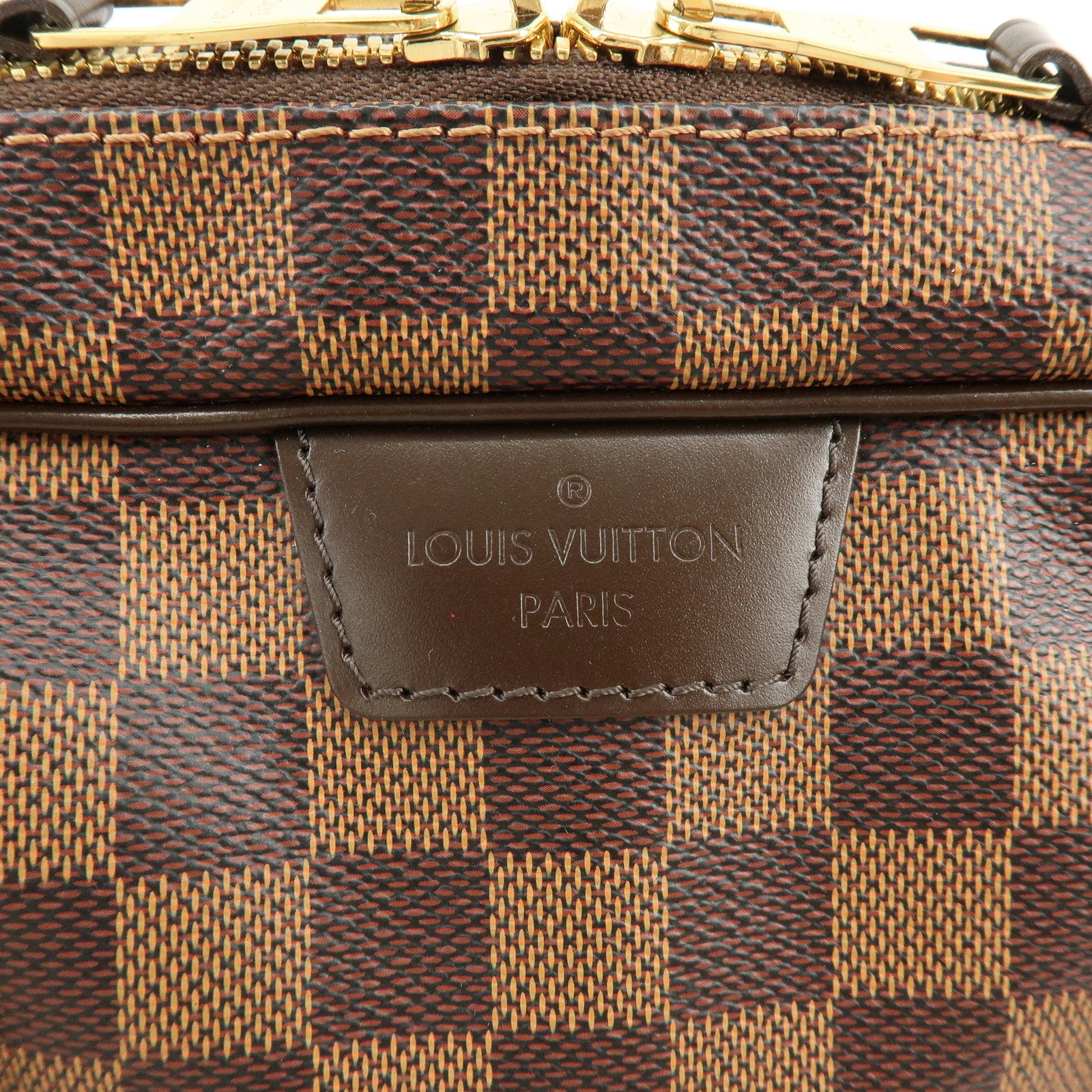 Louis Vuitton Damier Ebene Rivington PM Shoulder Hand Bag N41157