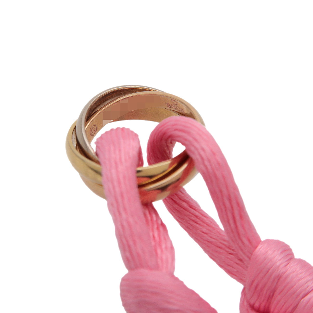 Cartier Trinity Code Bracelet K18 Yellow/White/Rose Pink