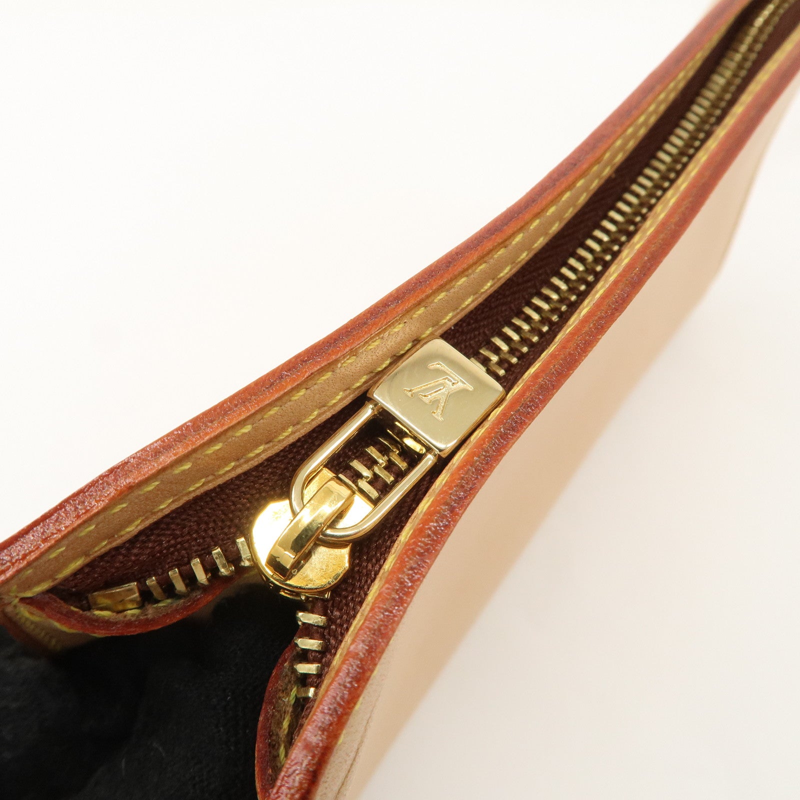 Louis Vuitton Monogram Cabas Cruise Vinyl Tote Bag Brown M50500 Used