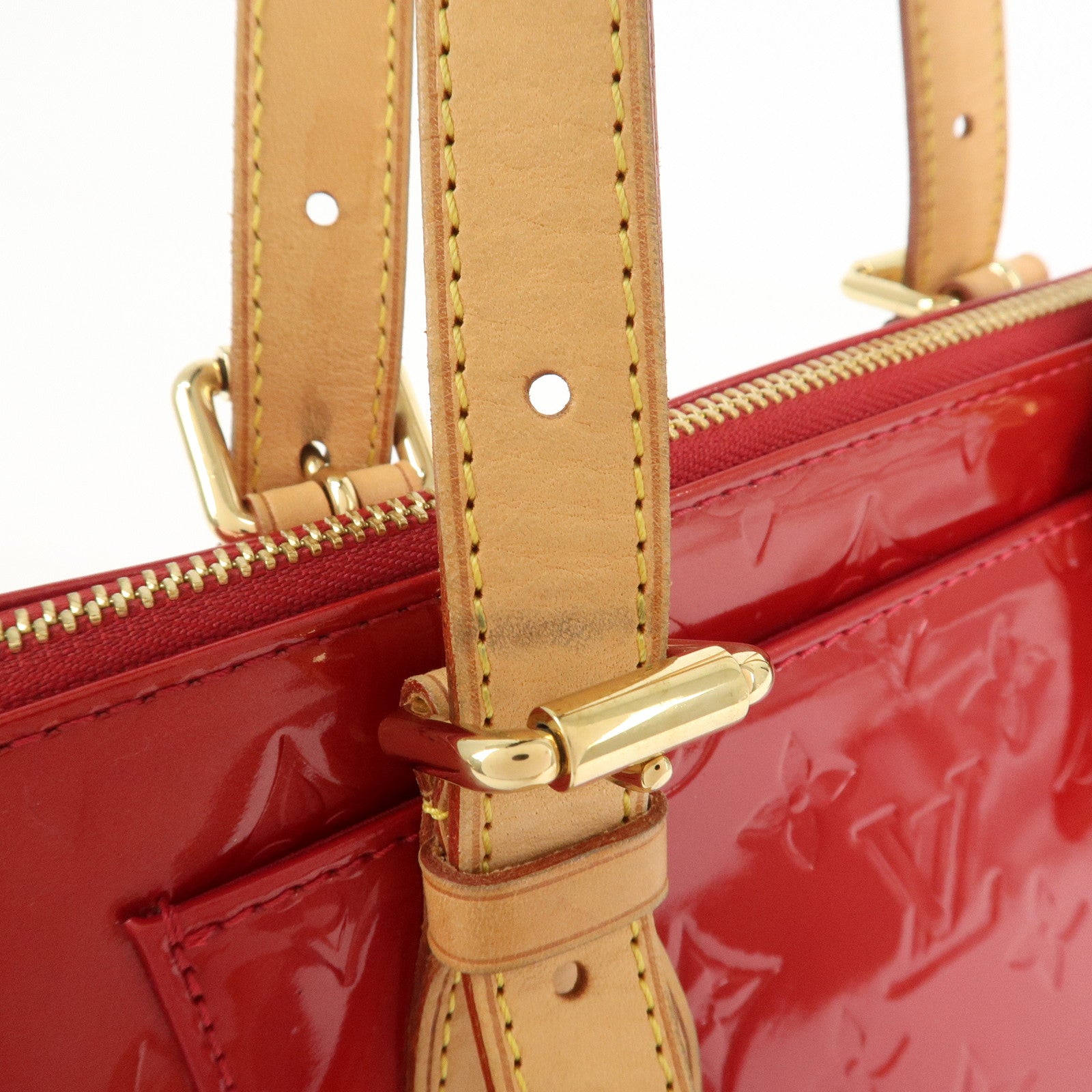 Louis Vuitton Vernis Rosewood Avenue Hand Bag Pomme DAmour M93507