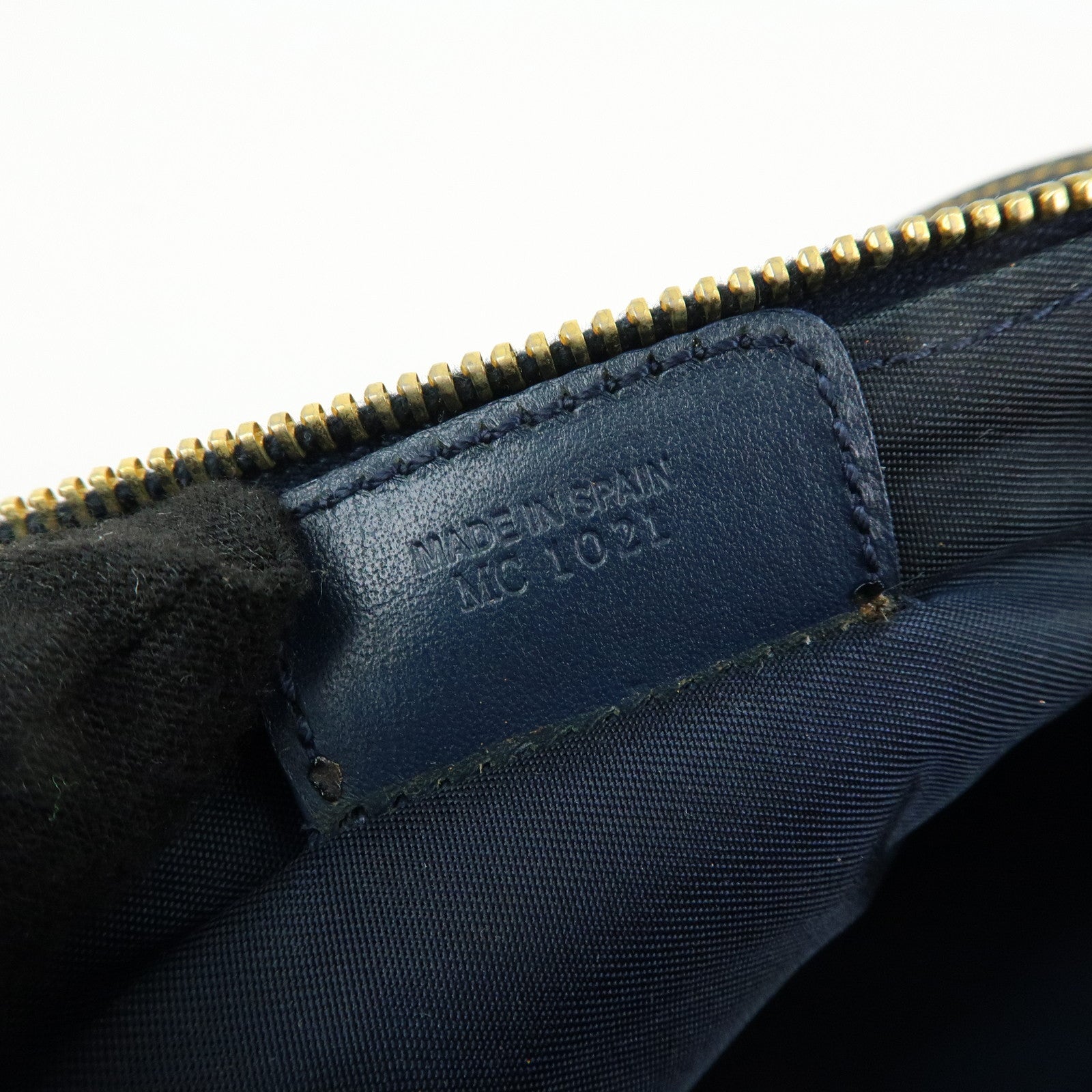 Christian Dior Saddle Trotter Jacquard Leather Shoulder Bag Navy