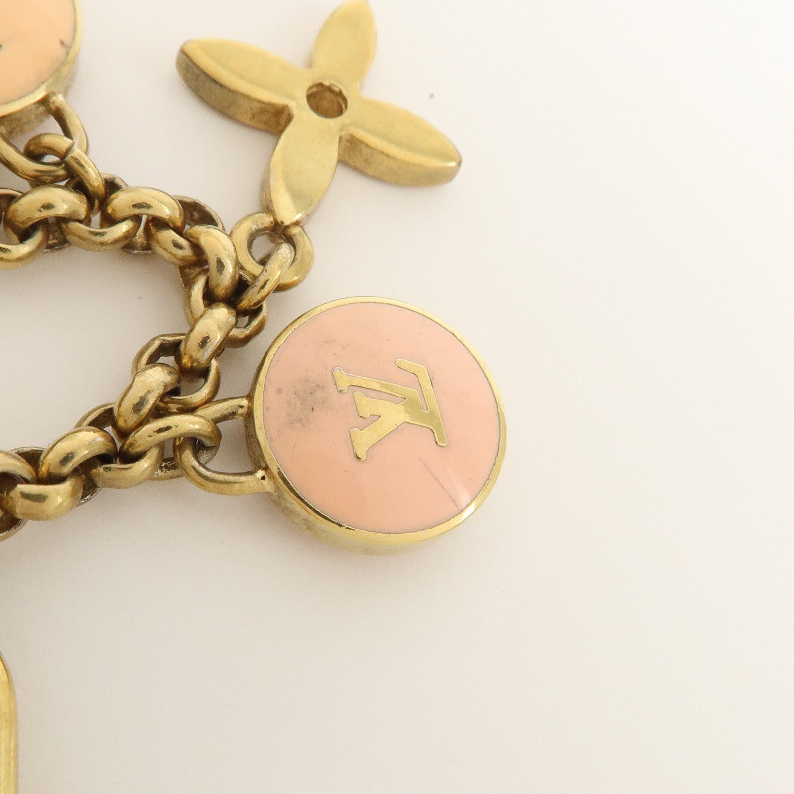 Louis Vuitton Porte Cles Chaine Pastilles Metal Key Chain M66172