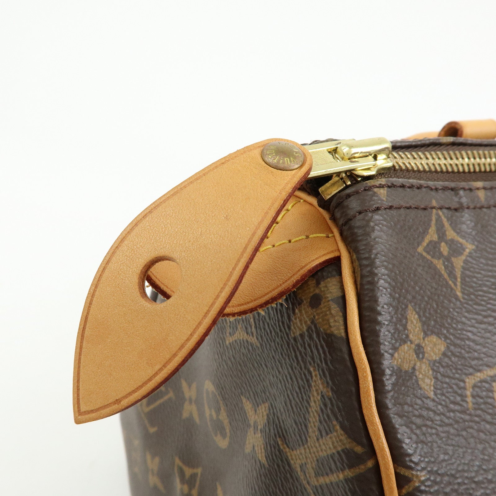 Louis Vuitton Monogram Speedy 30 Boston Bag Hand Bag Brown M41108