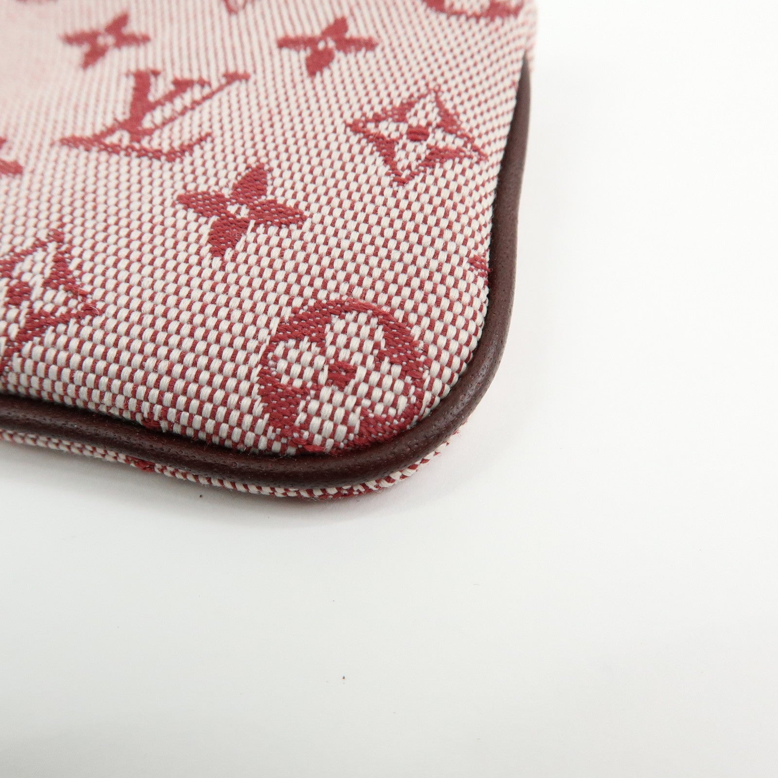 Louis Vuitton Monogram Mini Pochette Cles Coin Case Cerise M92238