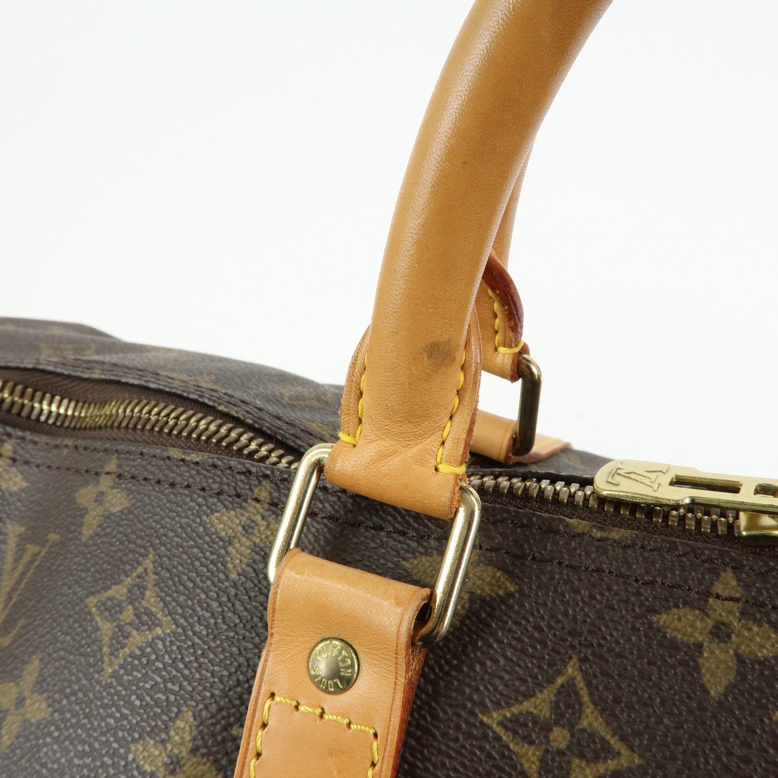 Louis Vuitton Monogram Keep All Bandouliere 60 Boston Bag M41412