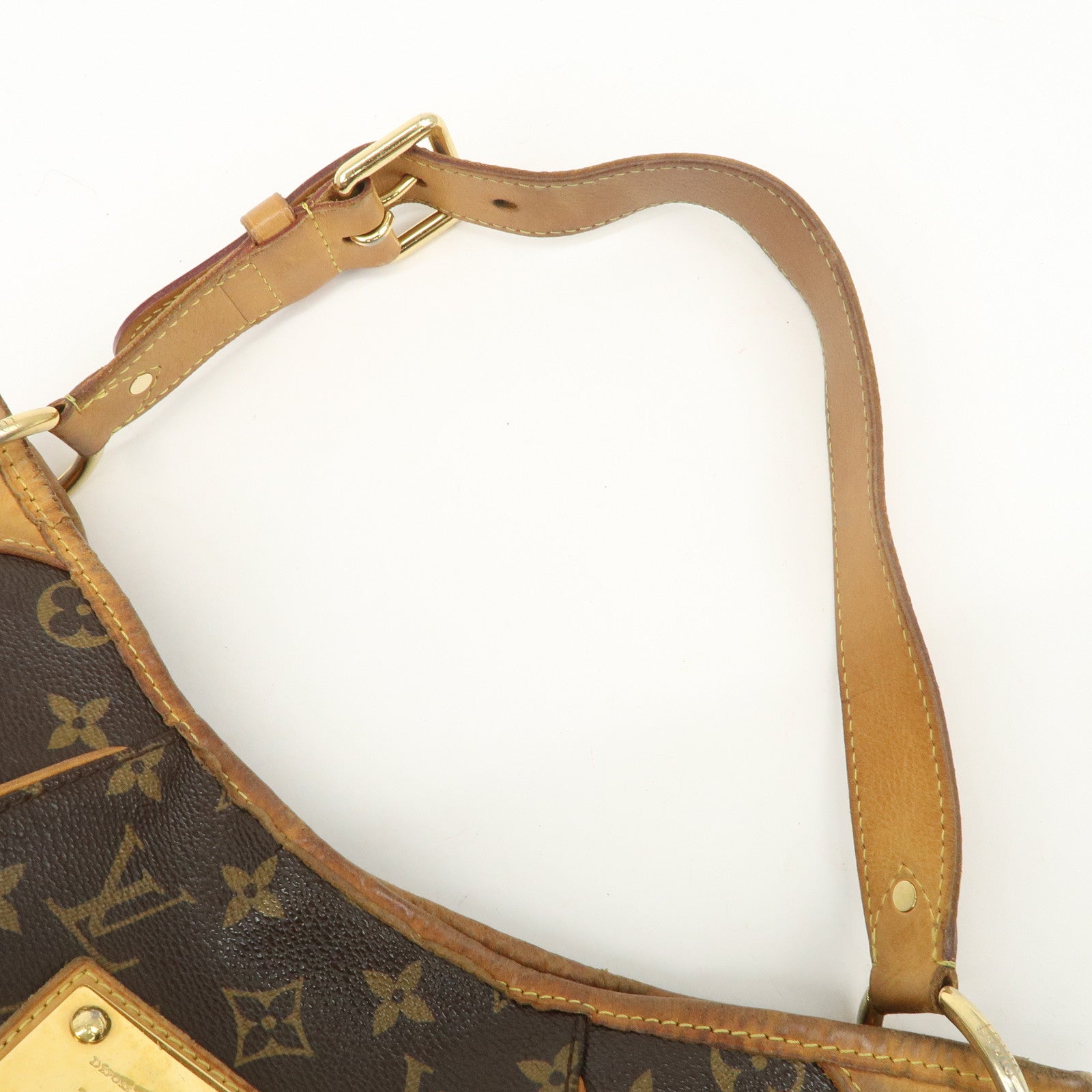 Louis Vuitton Monogram Galliera PM Shoulder Bag Brown M56382
