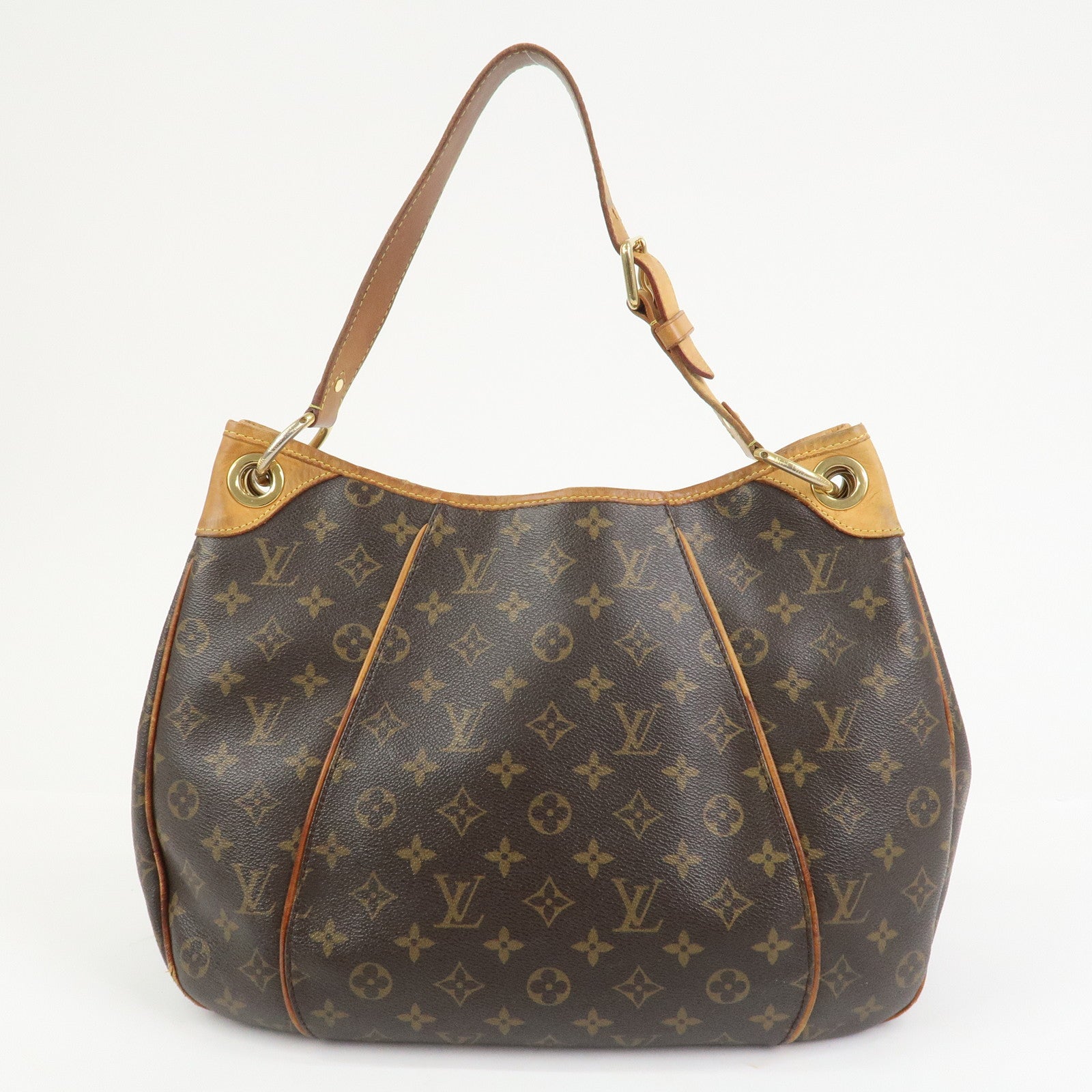 Louis Vuitton Monogram Galliera PM Shoulder Bag Brown M56382