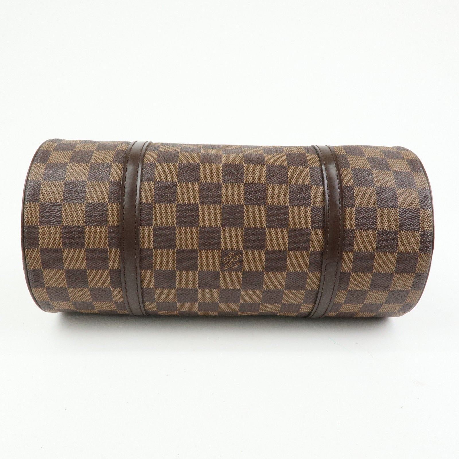 Louis Vuitton Damier Ebene Papillon 30 Hand Bag Brown N51303
