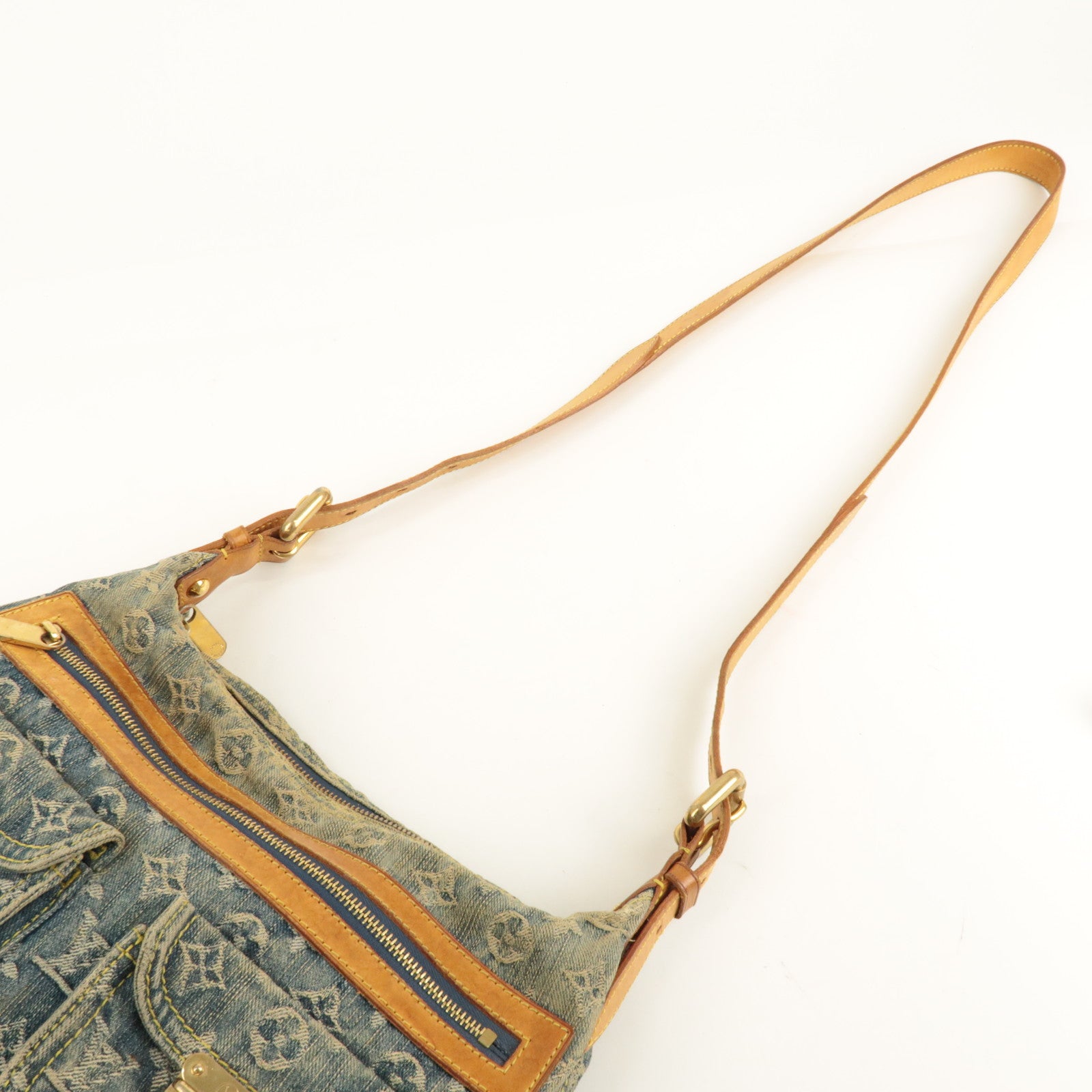 Louis Vuitton Monogram Denim Baggy PM 2Way Shoulder Bag M95049