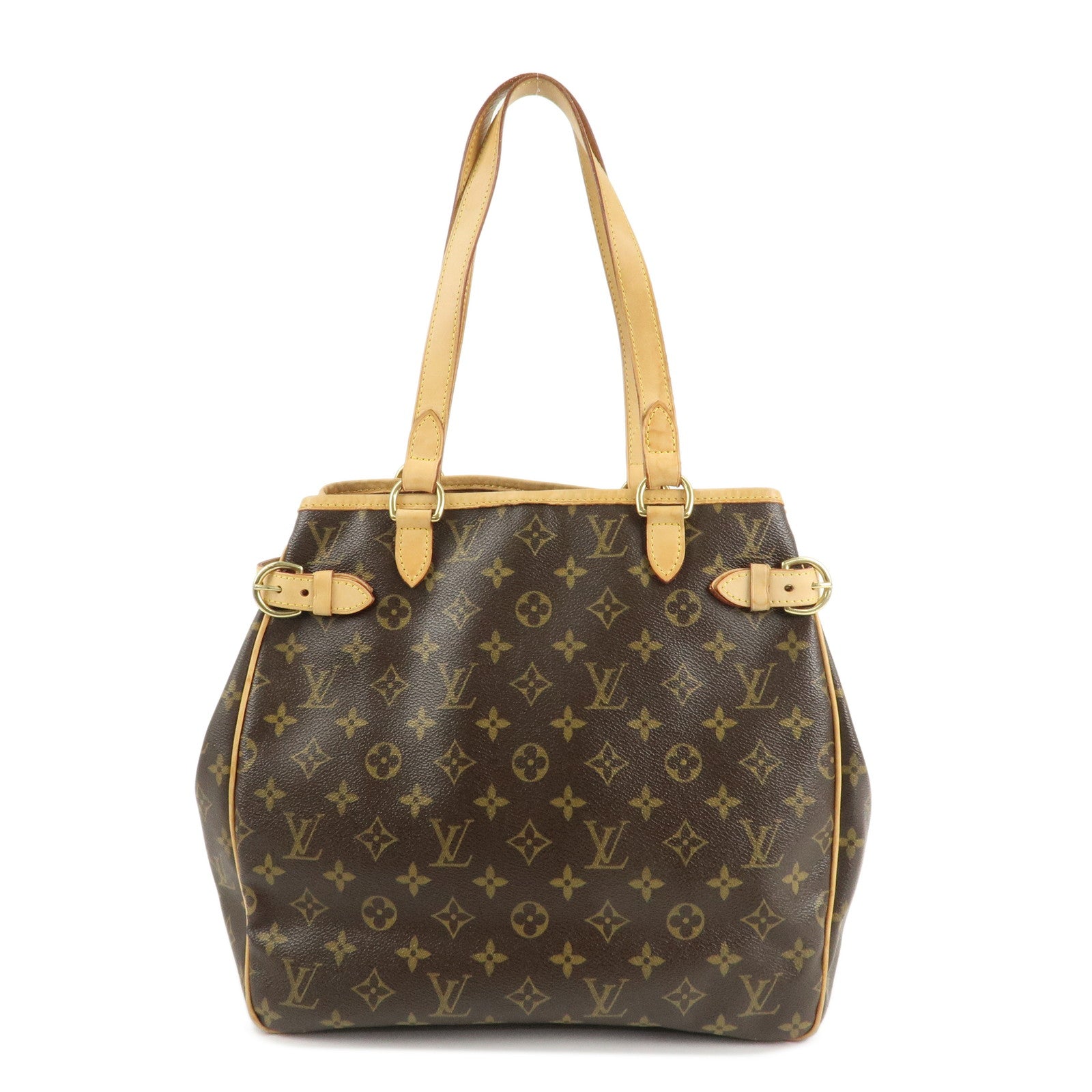 Louis Vuitton Monogram Canvas Batignolles Vertical Tote Bag M51153 Used