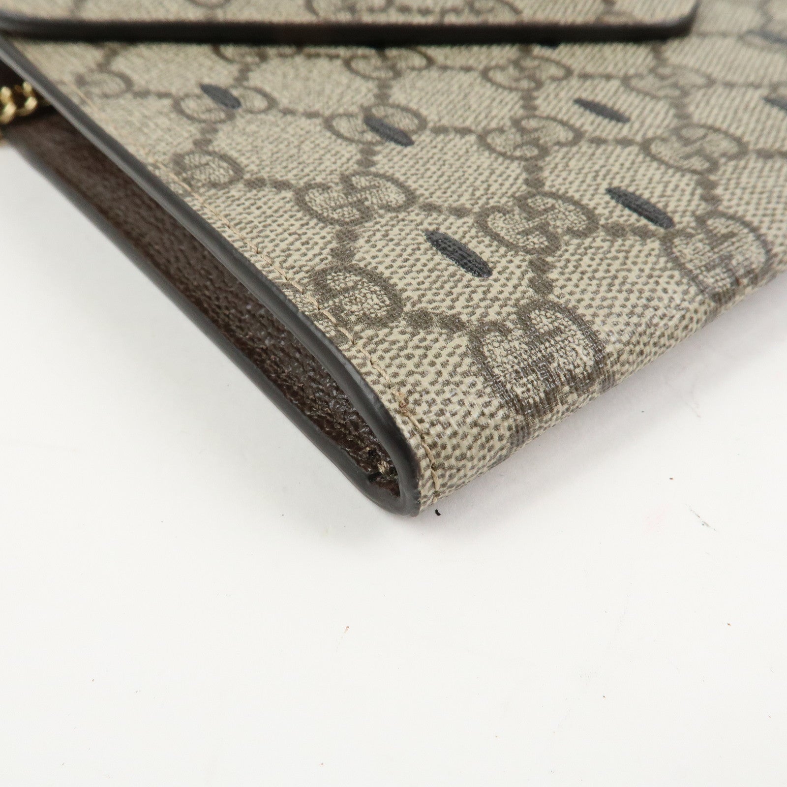 GUCCI GG Supreme GG Marmont Hand Bag Shoulder Bag Beige 726249