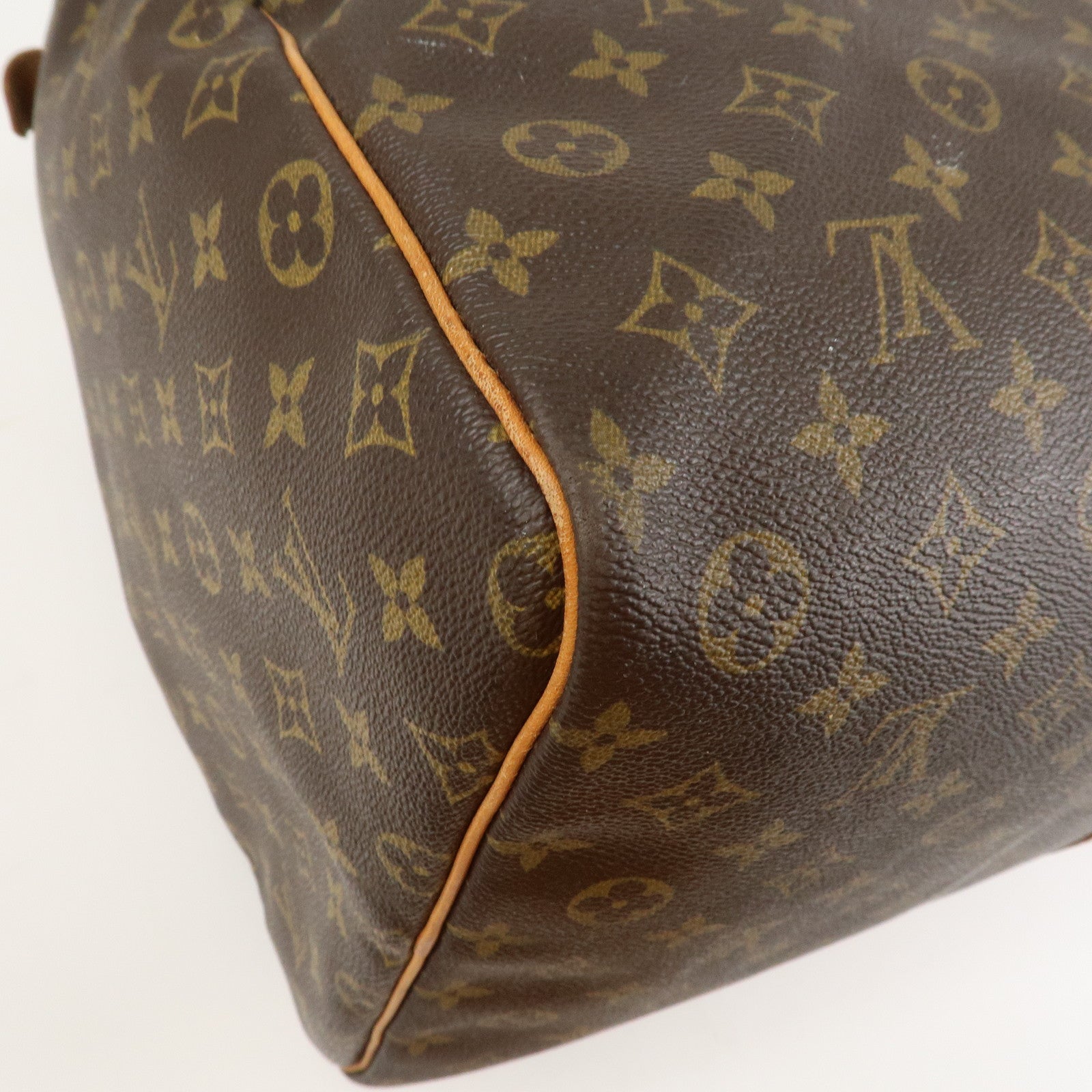 Louis Vuitton Monogram Keep All 60 Boston Bag Brown M41422