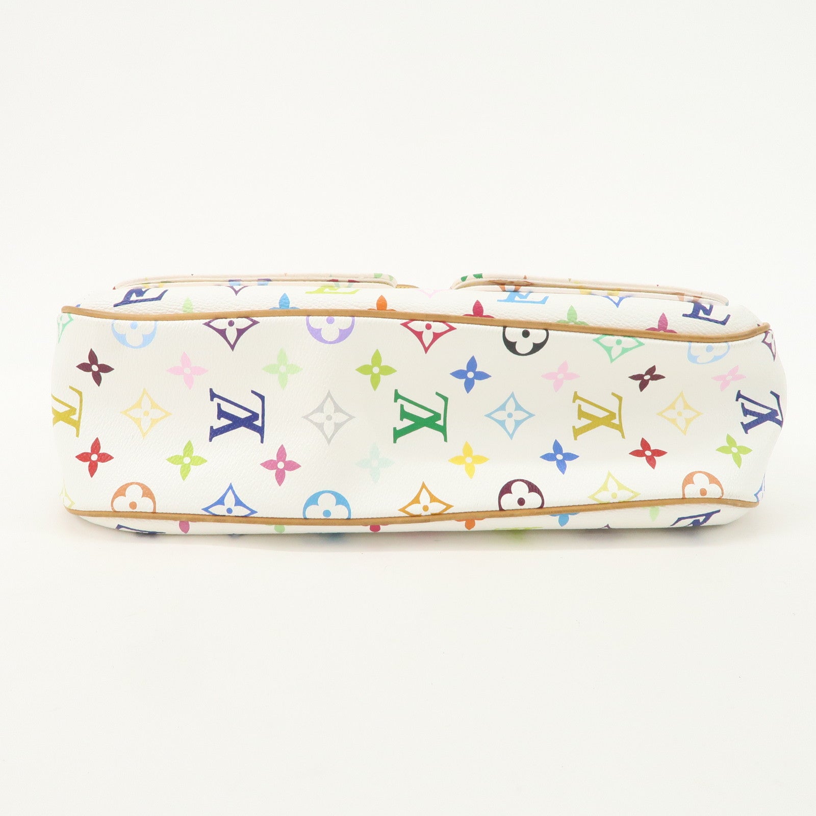Louis Vuitton Monogram Multicolor Lodge GM Shoulder Bag Branc M40051