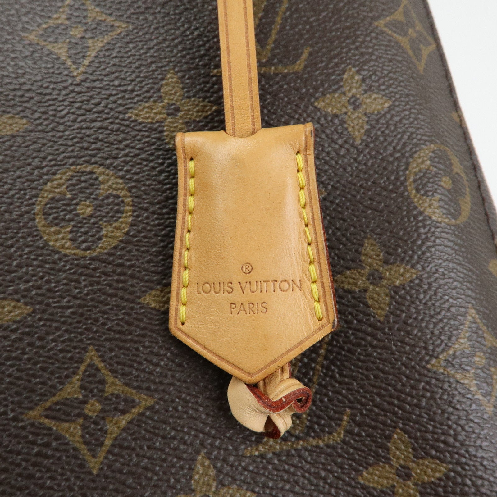 Louis Vuitton Monogram Montaigne MM 2Way Bag Hand Bag Brown M41056