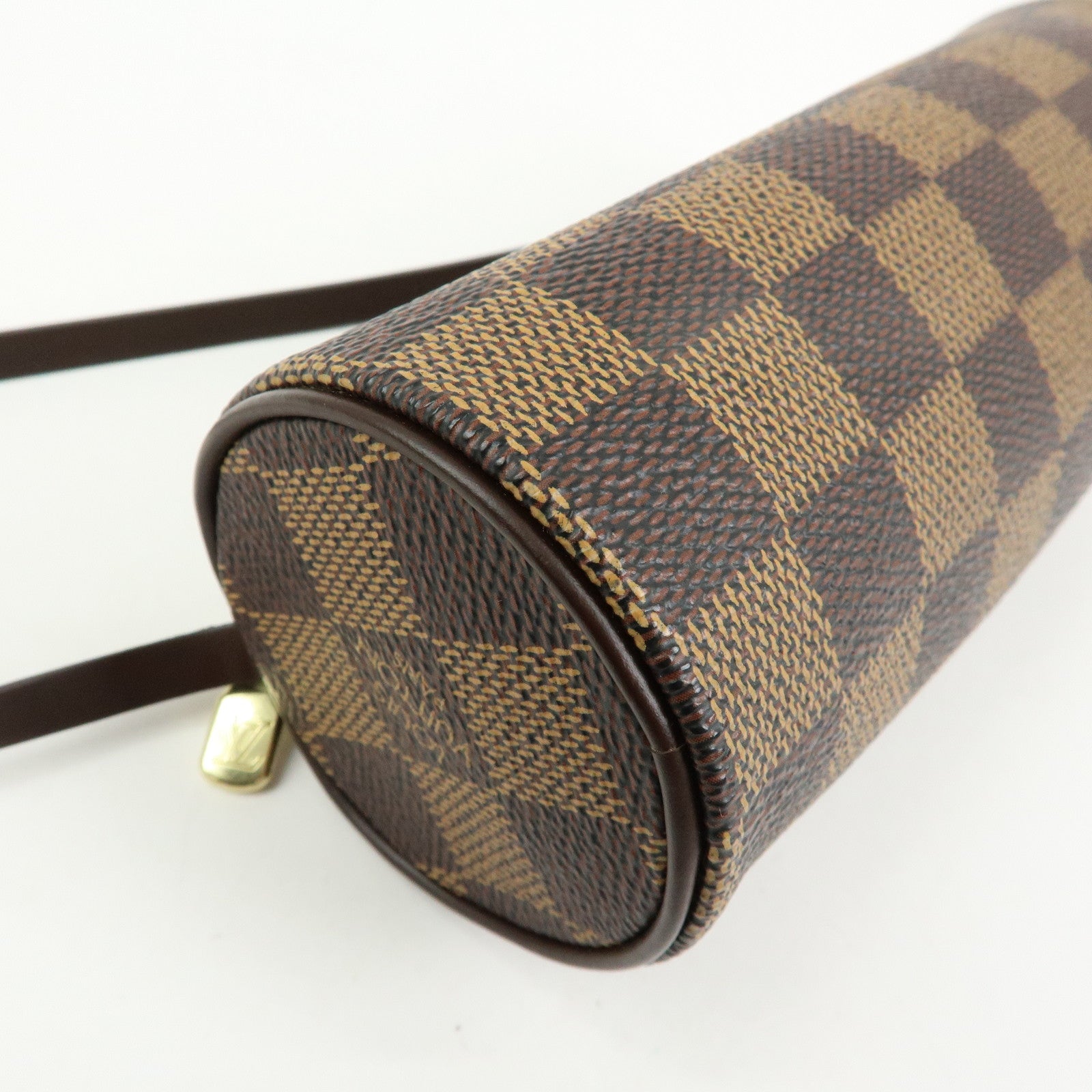 Louis Vuitton Damier Ebene Mini Pouch for Papillon Bag Brown