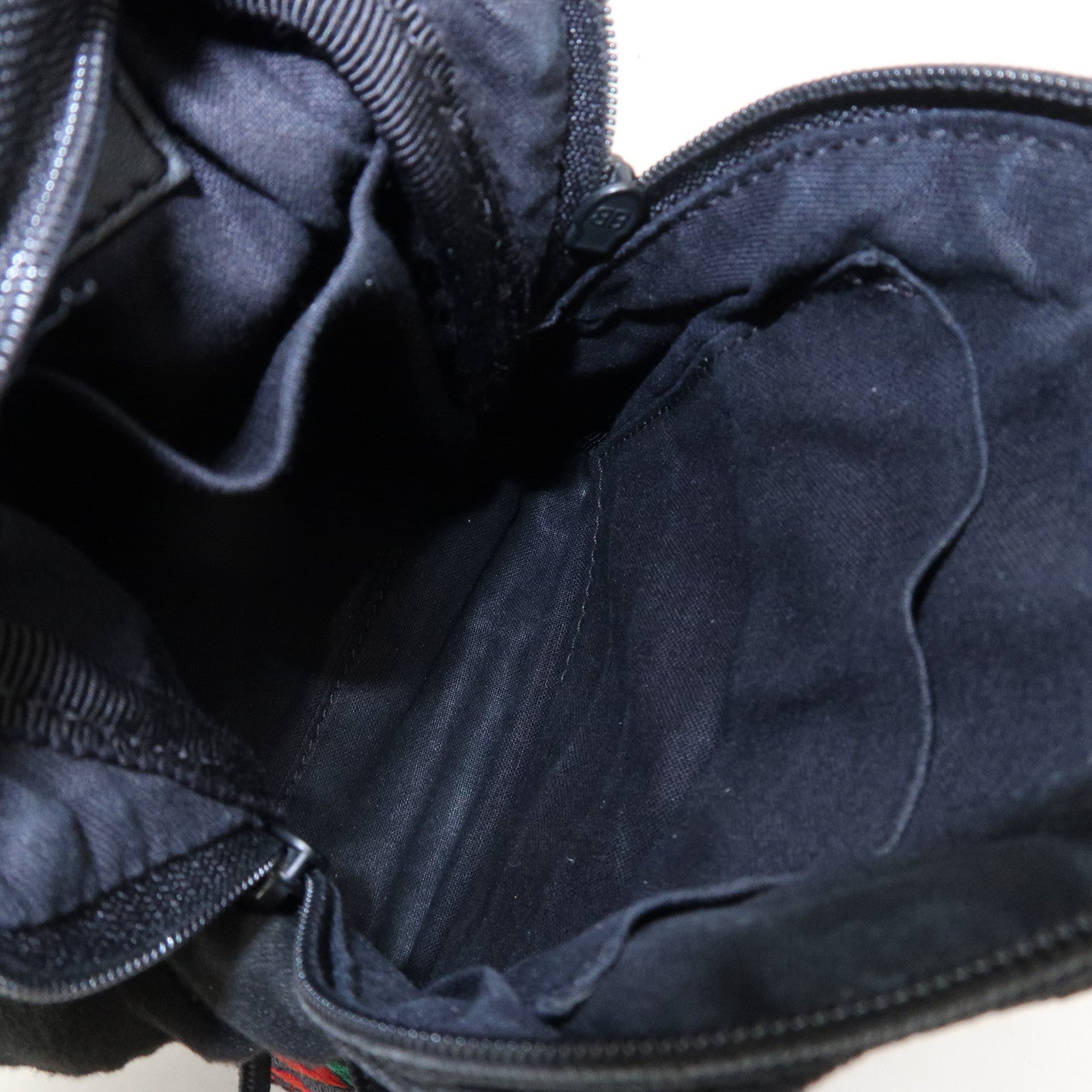 BALENCIAGA Logo Nylon Explorer Mini Shoulder Bag Black 656060