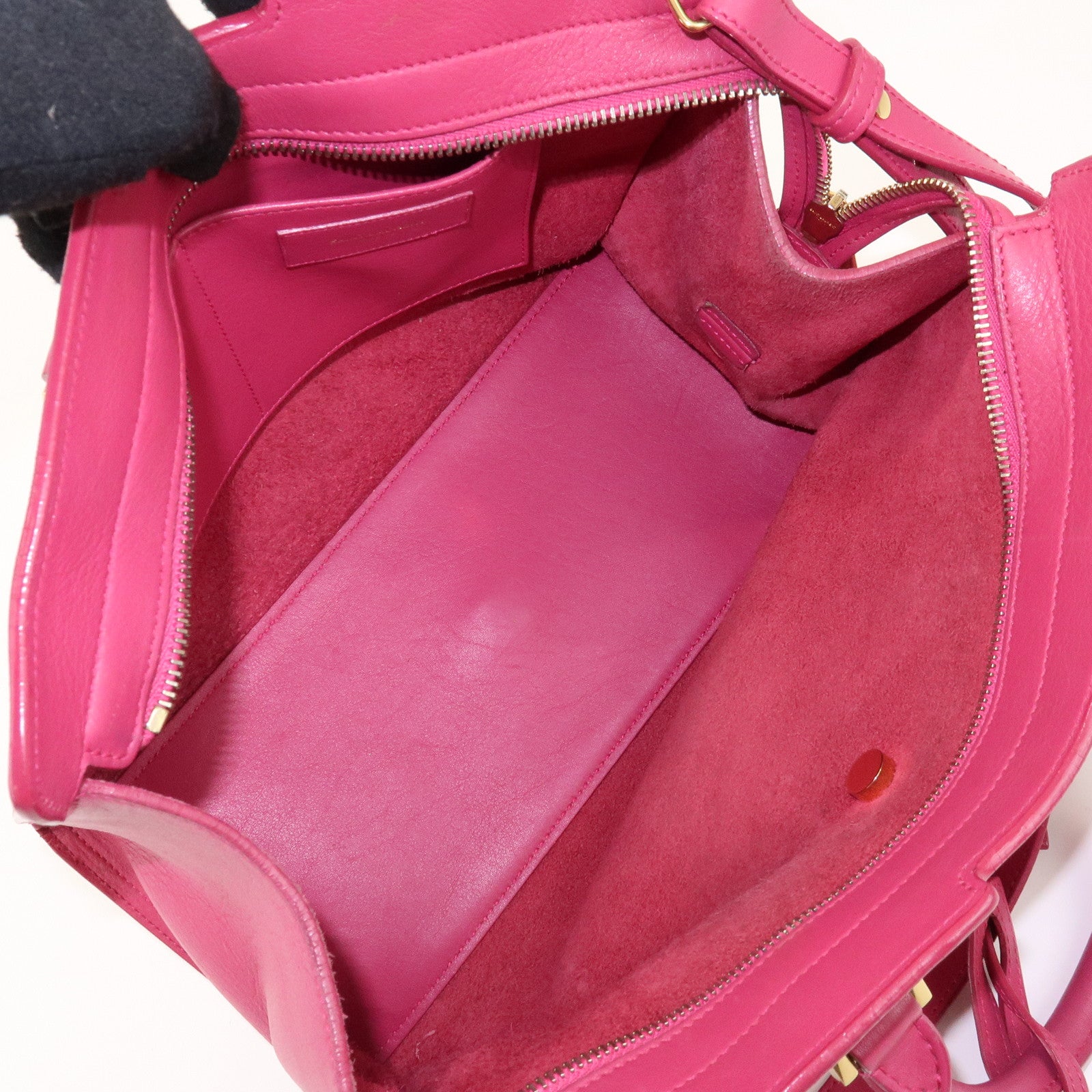 SAINT LAURENT PARIS Petit Cabas Y Line Leather 2Way Bag 311210