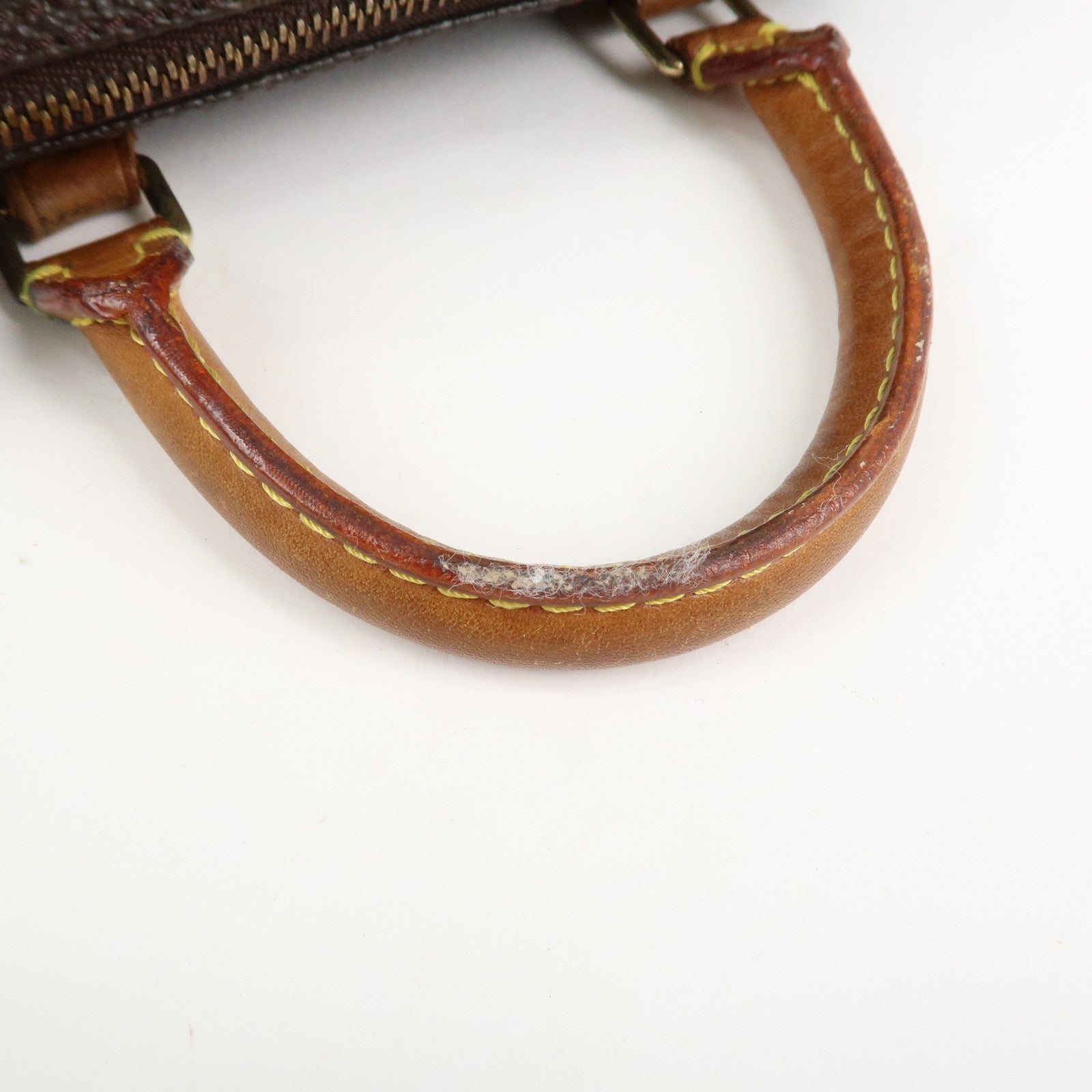 Louis Vuitton Monogram Mini Speedy & Strap Brown M41534 J75010