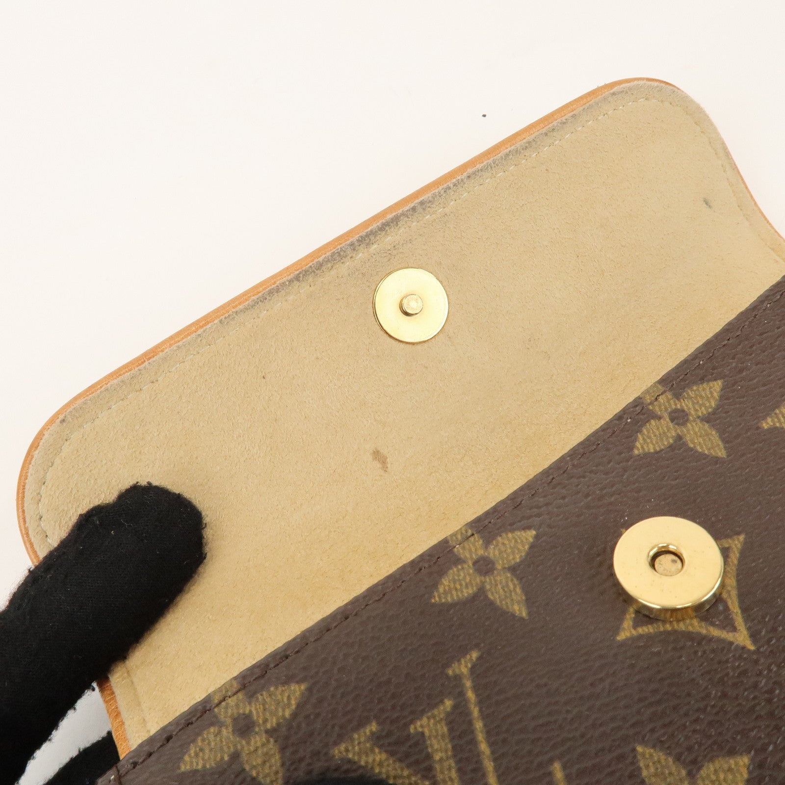 Louis Vuitton Monogram Pochette Florentine Waist Bag Belt M51855