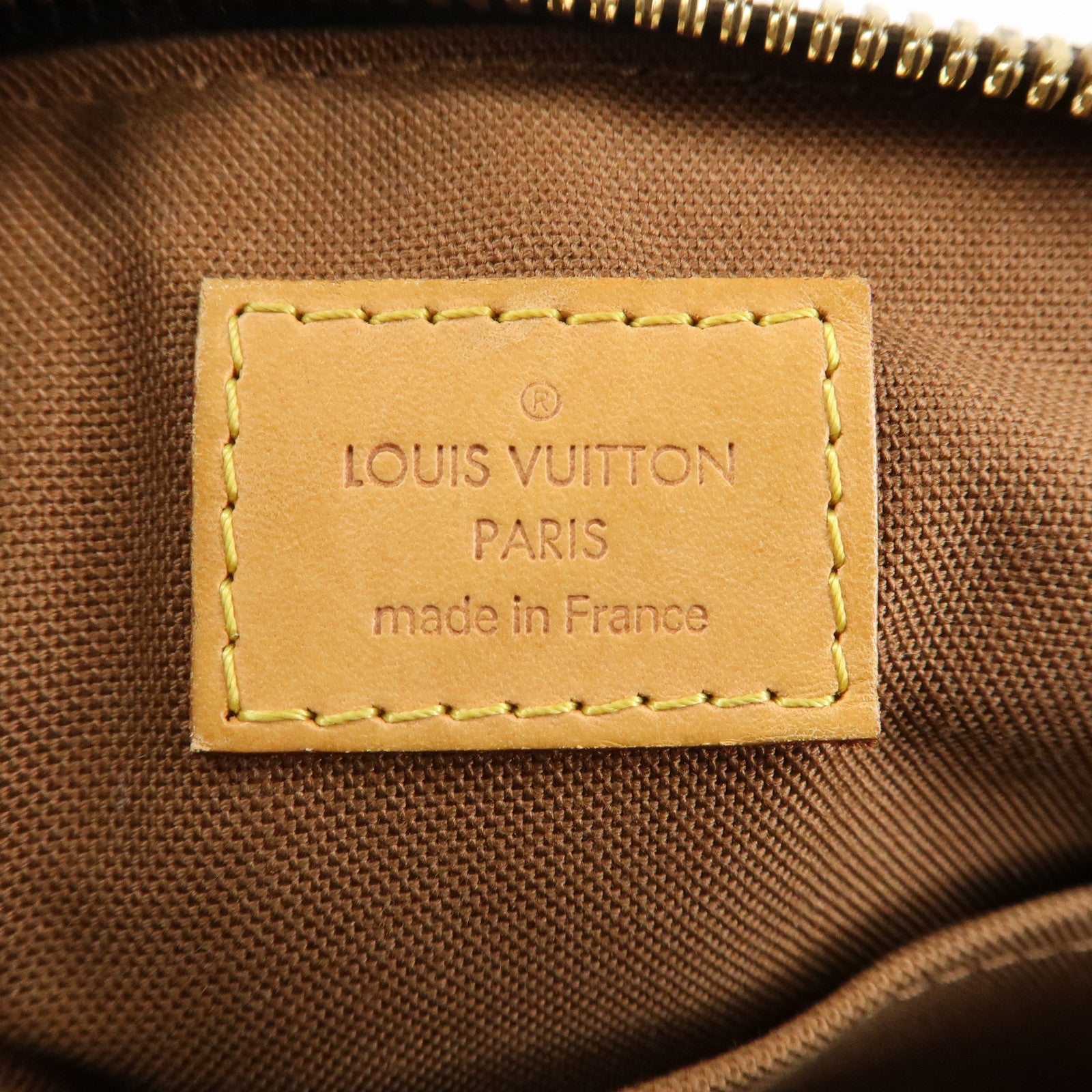 Louis Vuitton Monogram Canvas Tivoli PM Hand Bag Brown M40143 Used