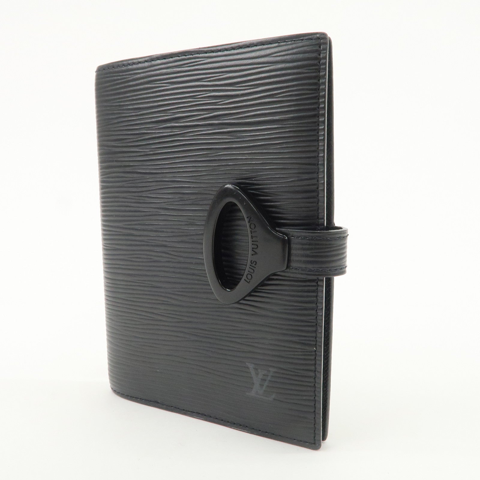 Louis Vuitton Epi Z Agenda PM Planner Cover Noir R20092