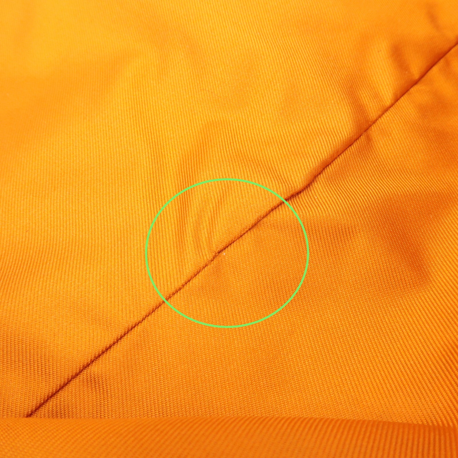 HERMES Eau des Voyages PM Silk Pouch Orange Blue Used