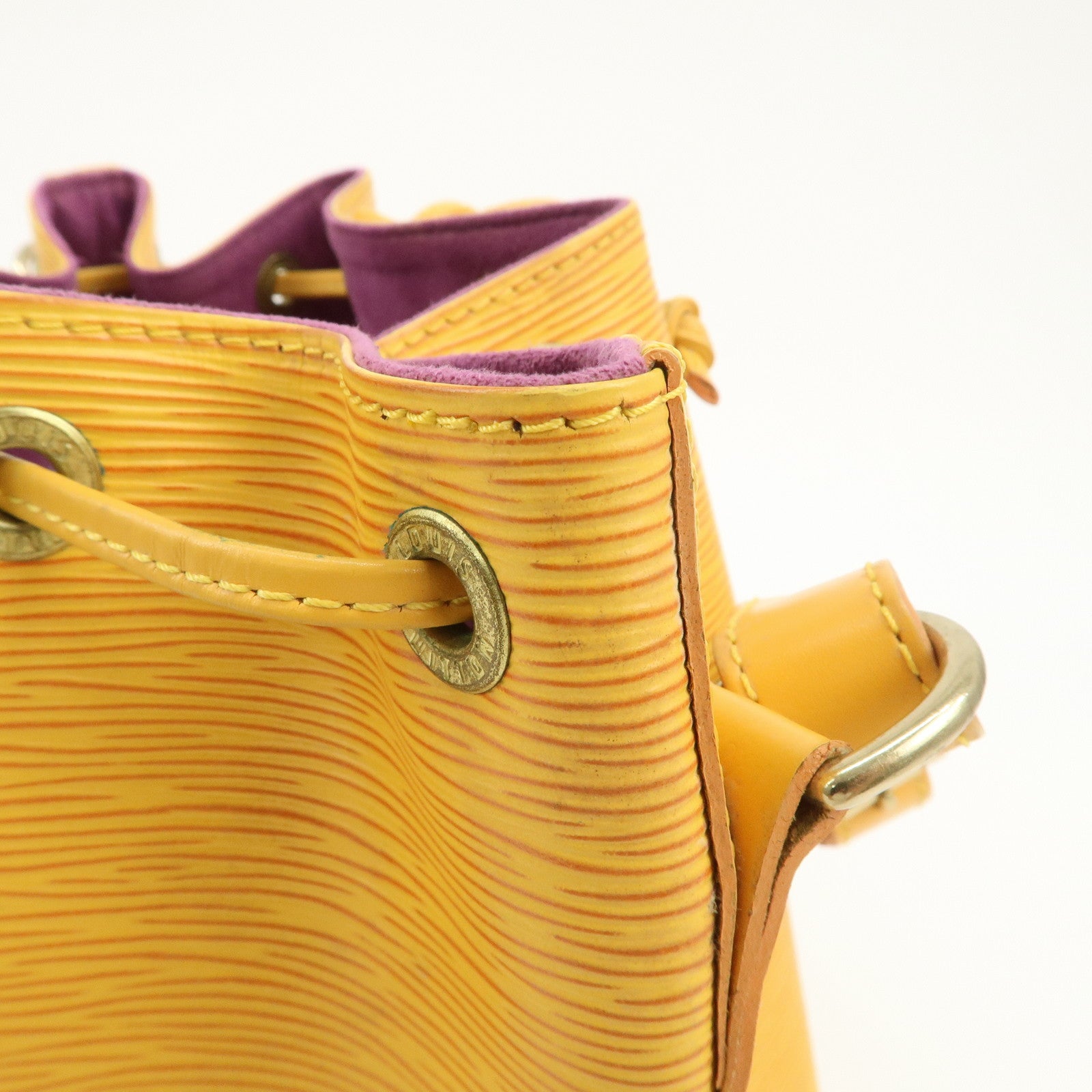 Louis Vuitton Epi Petit Noe Shoulder Bag Tassili Yellow M44109