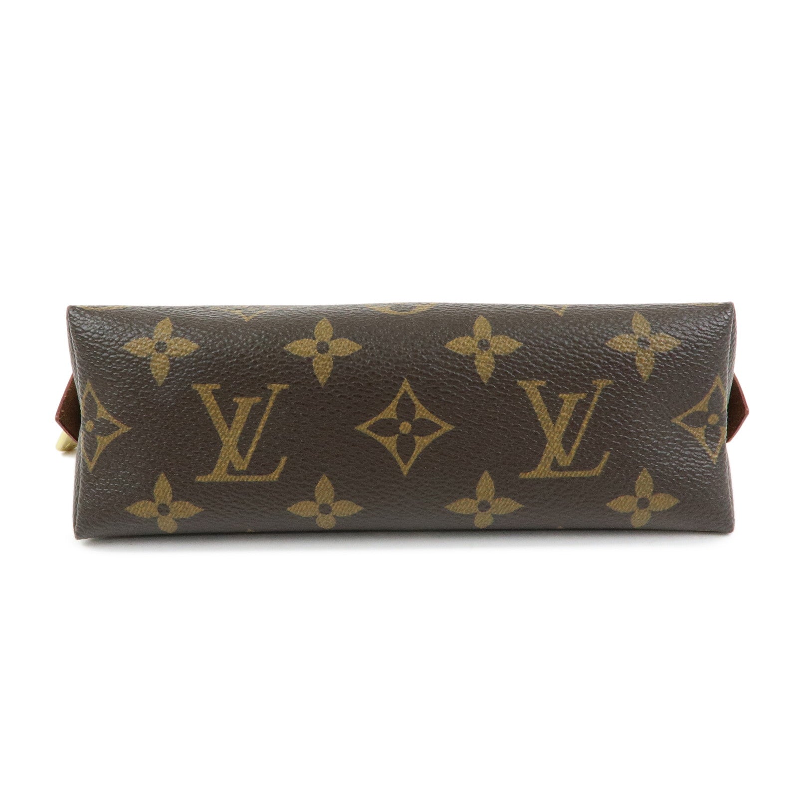 Louis Vuitton Monogram Pochette Cosmetic PM Pouch Brown M47515