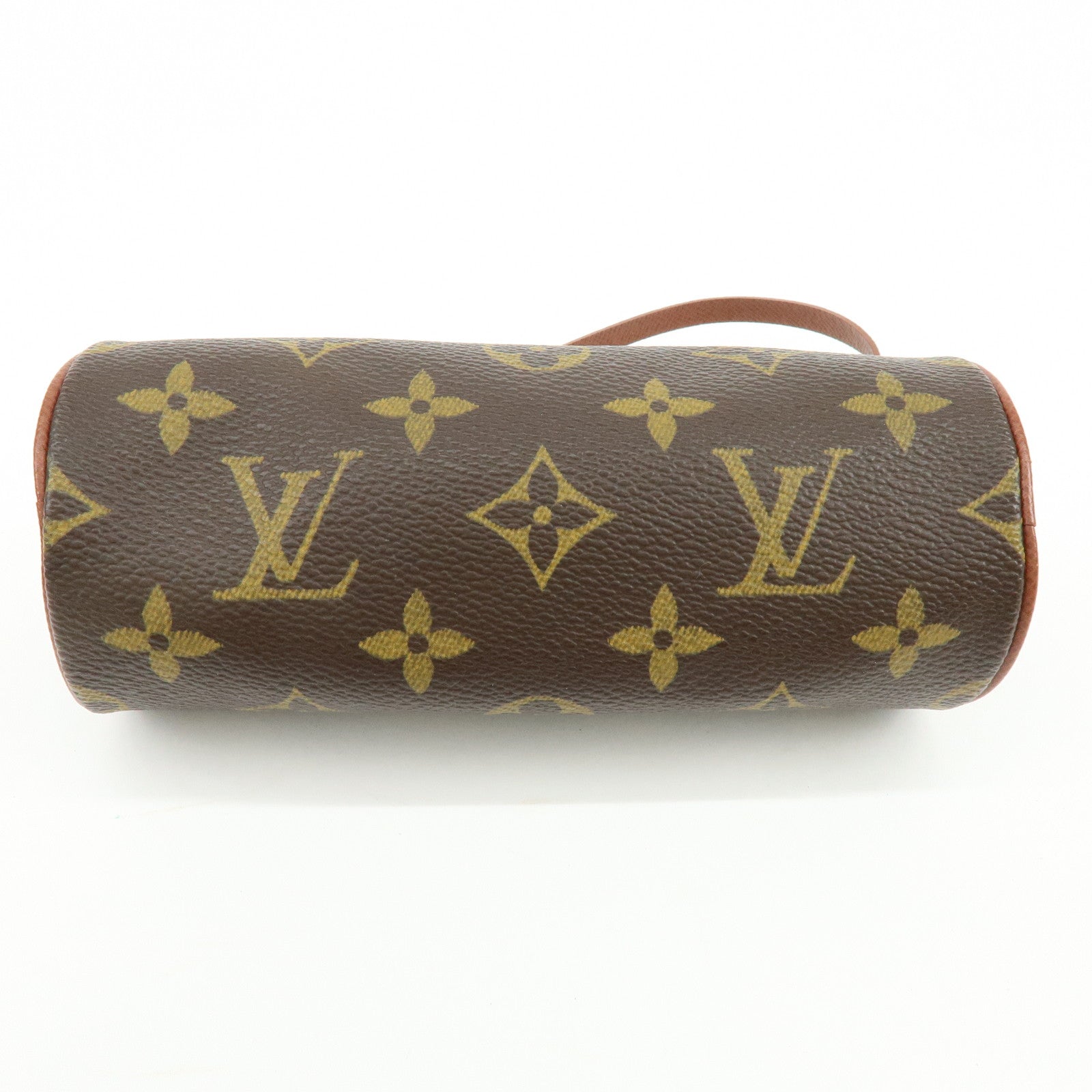 Louis Vuitton Monogram Mini Pouch for Papillon Bag Brown